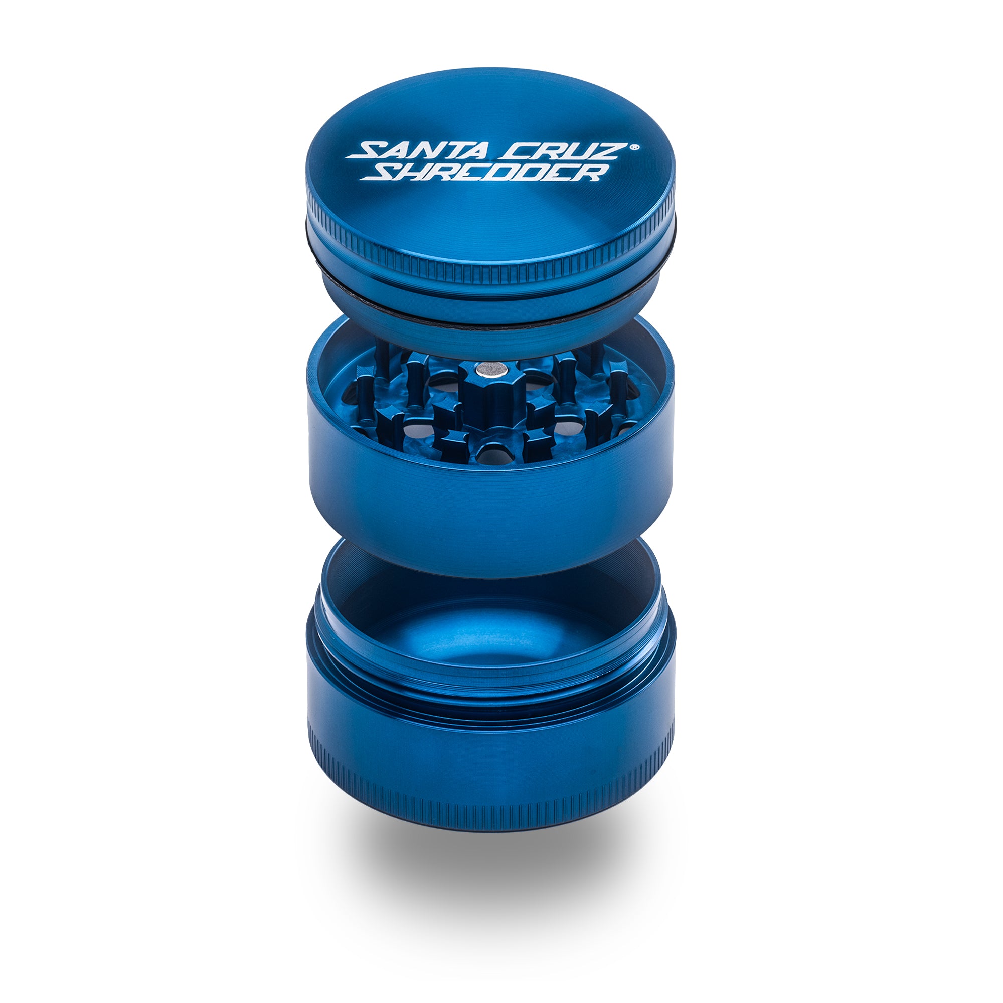 santa-cruz-shredder-aluminium-3-tlg-grinder-medium-rot-glanz image 7