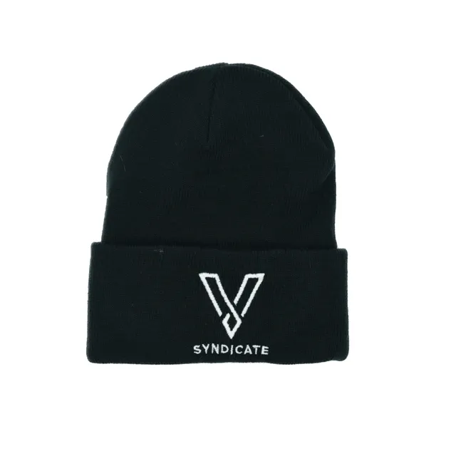 v-syndicate-way-bags-beanie-strickm-tze-schwarz image 1