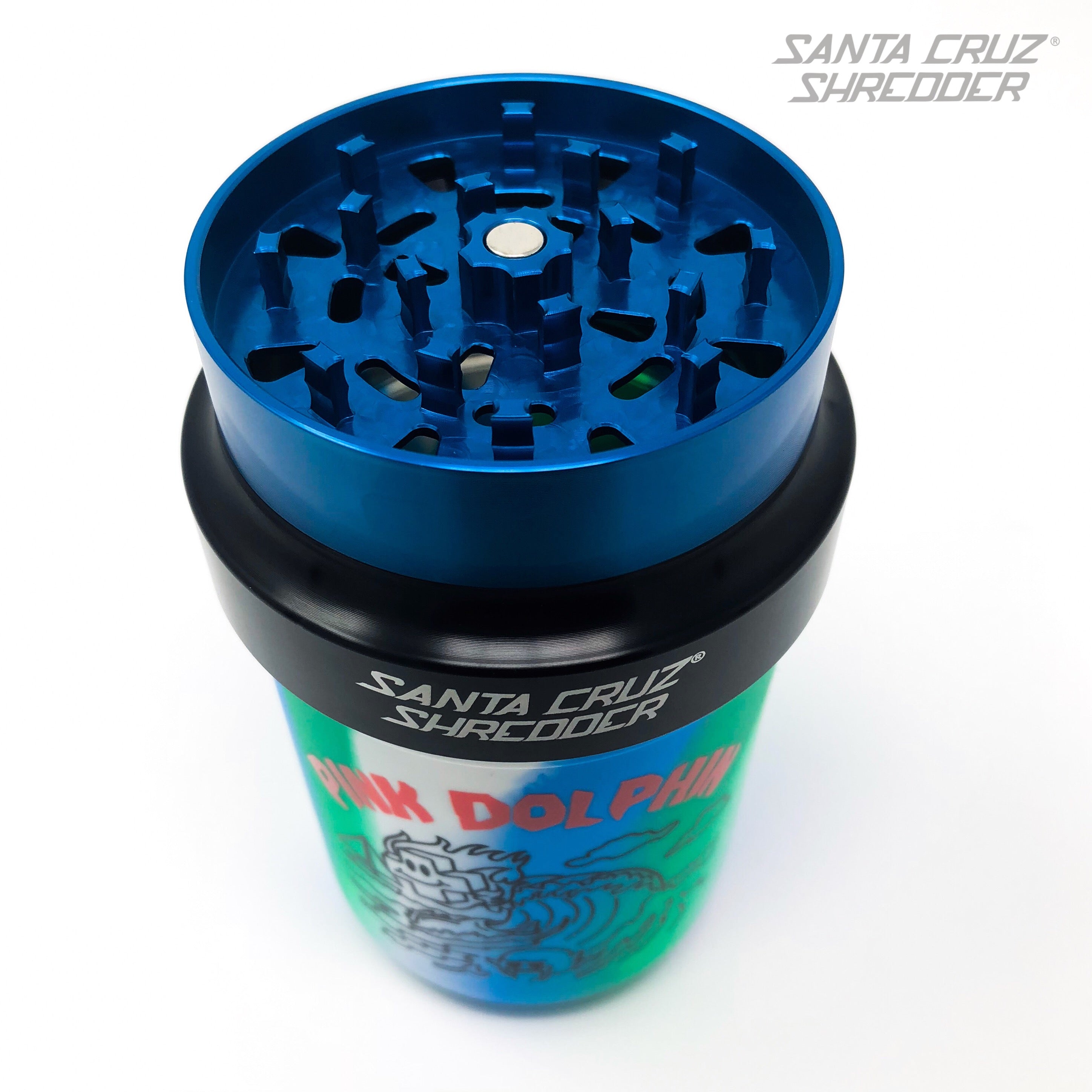 santa-cruz-shredder-mason-jar-grinder-adapter-schwarz-aluminium image 7