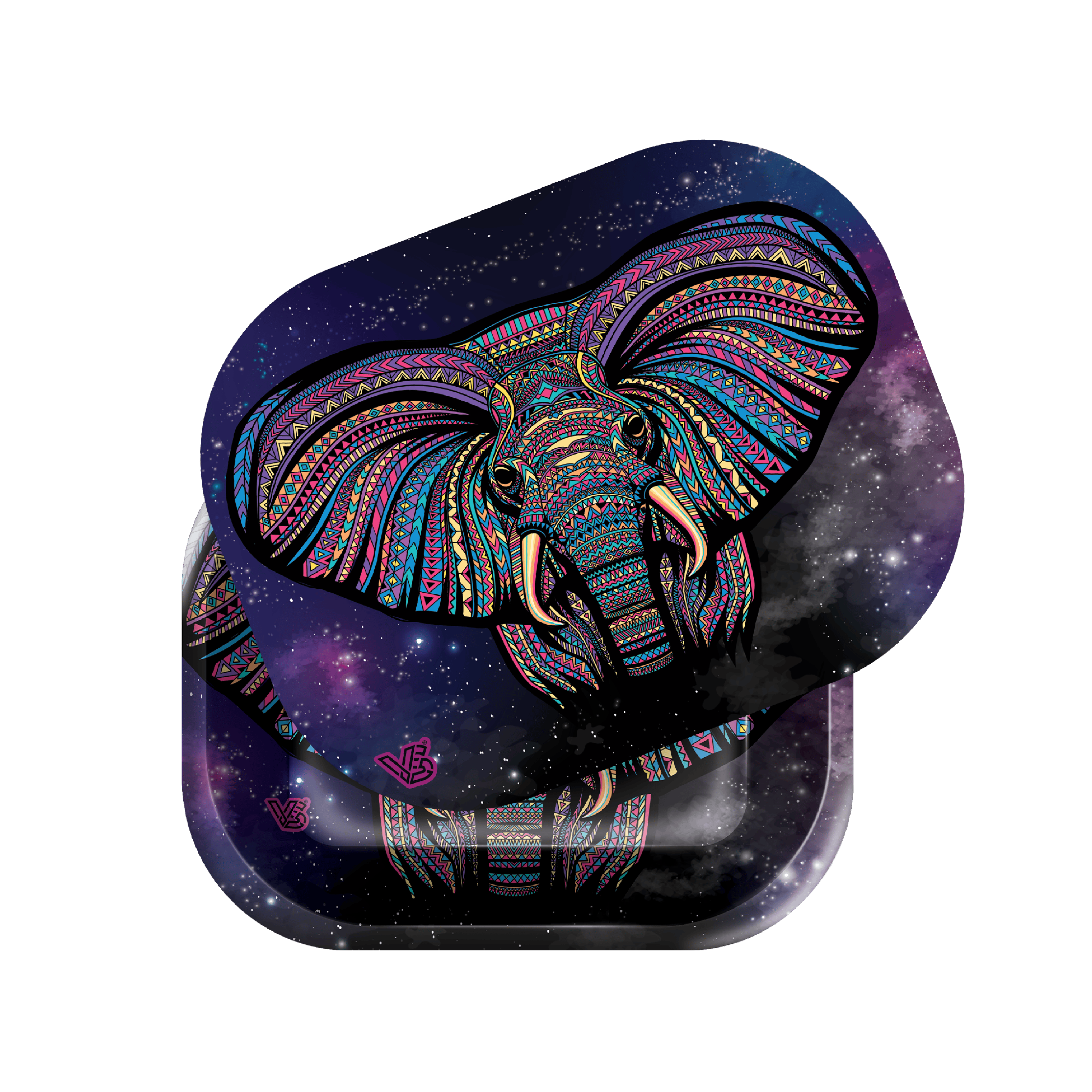 v-syndicate-elephant-3d-roll-n-go-tray-small-metall-mit-deckel image 7