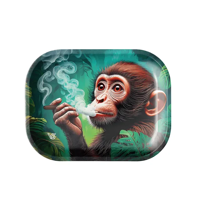 v-syndicate-metal-rollin-tray-monkey-business-drehtablett-small image 1