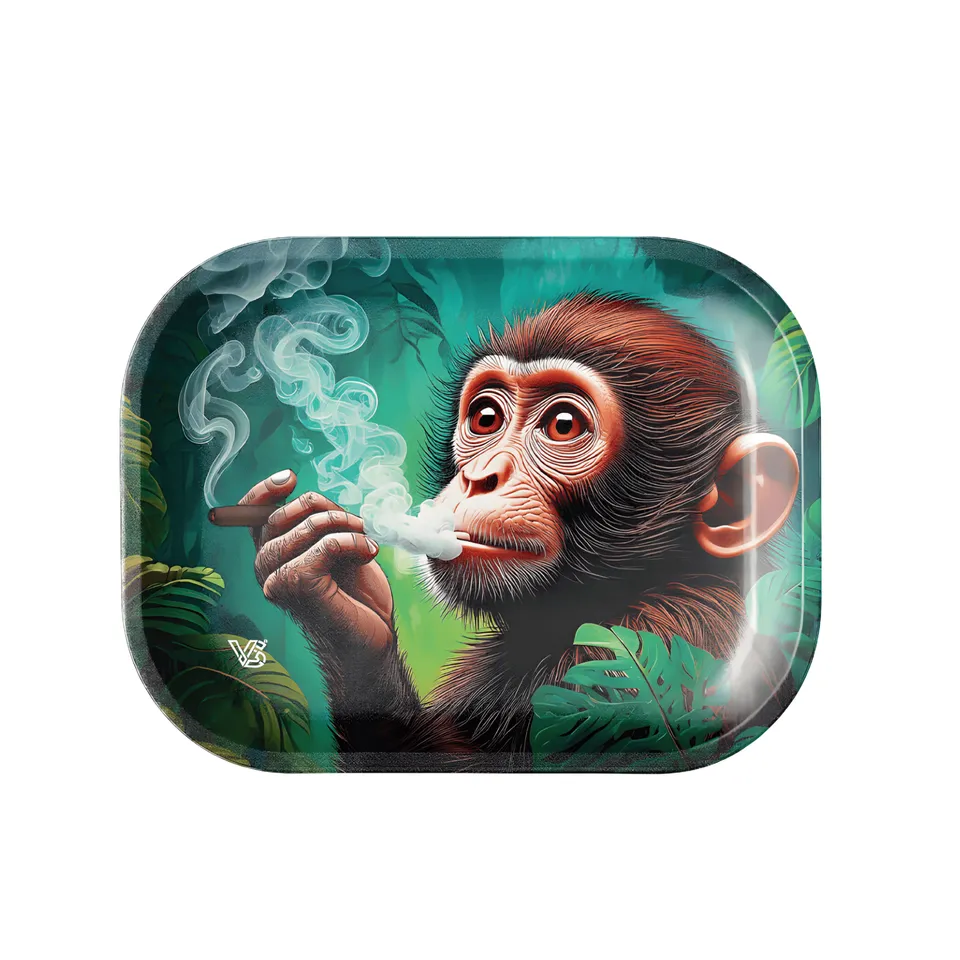 v-syndicate-metal-rollin-tray-monkey-business-drehtablett-small image 1