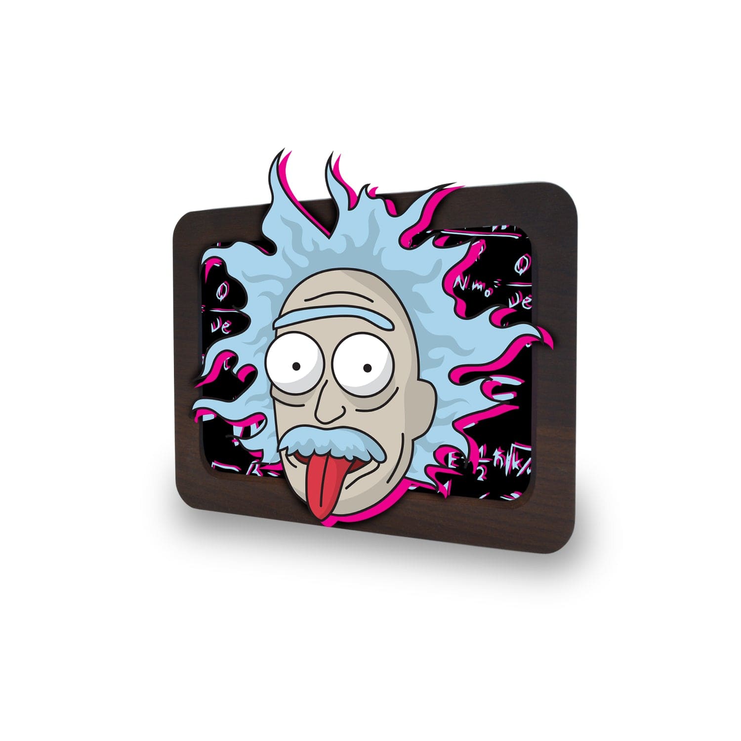 v-syndicate-3d-hd-wood-tray-filthy-genius-drehtablett-small image 2