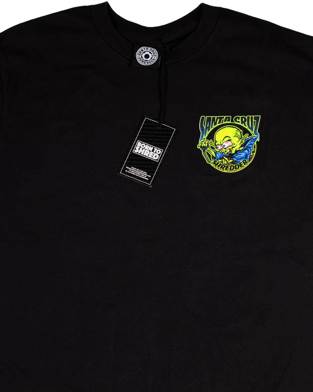 santa-cruz-shredder-shred-till-dead-t-shirt-schwarz-baumwolle image 5