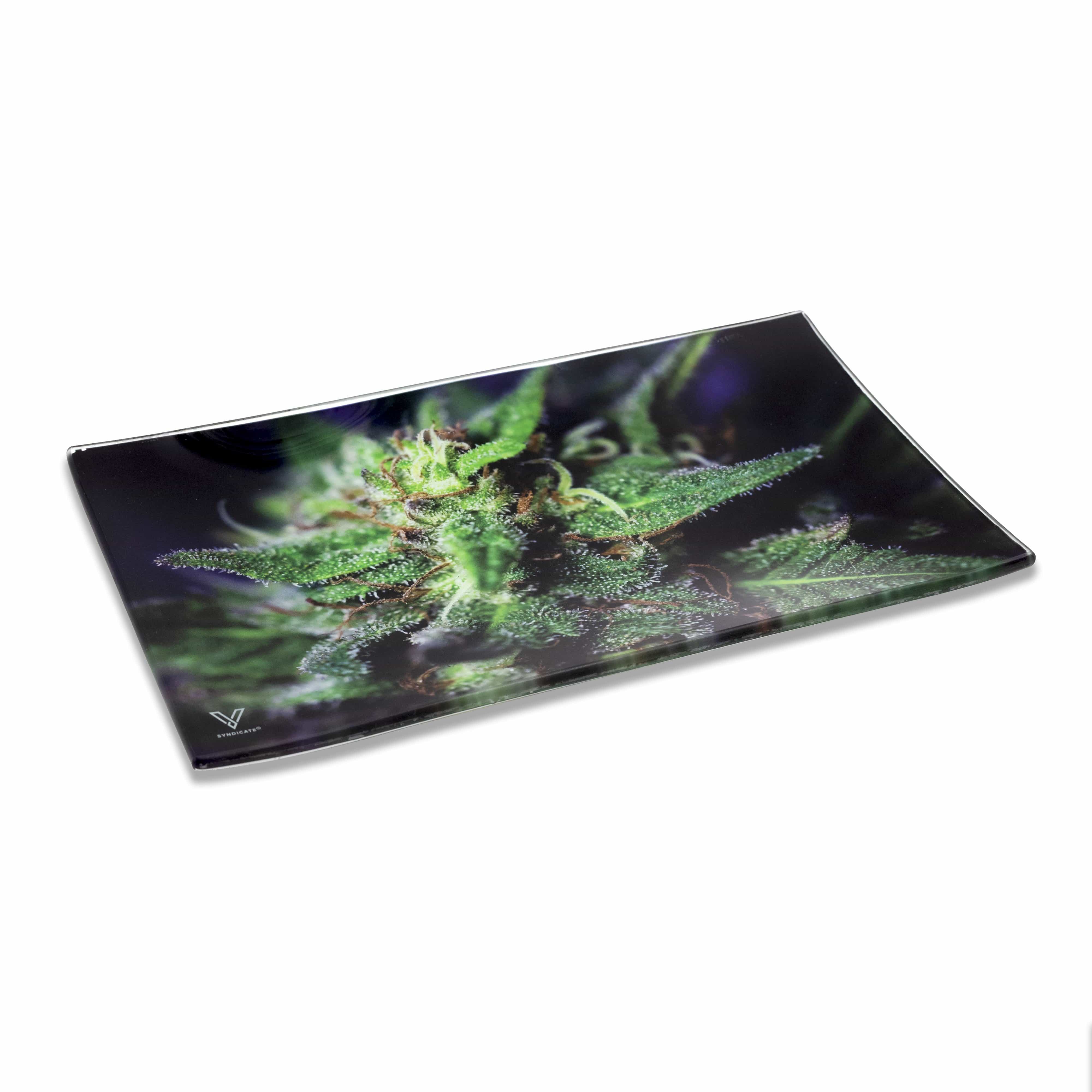 v-syndicate-glass-rollin-tray-blue-dream-drehtablett-glas image 7