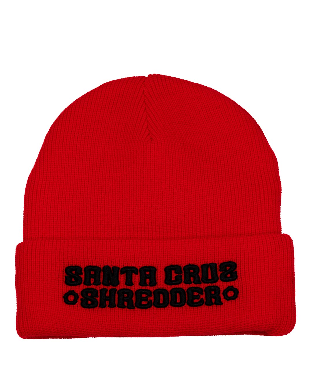 santa-cruz-shredder-strip-beanie-m-tze-schwarz-stick image 2