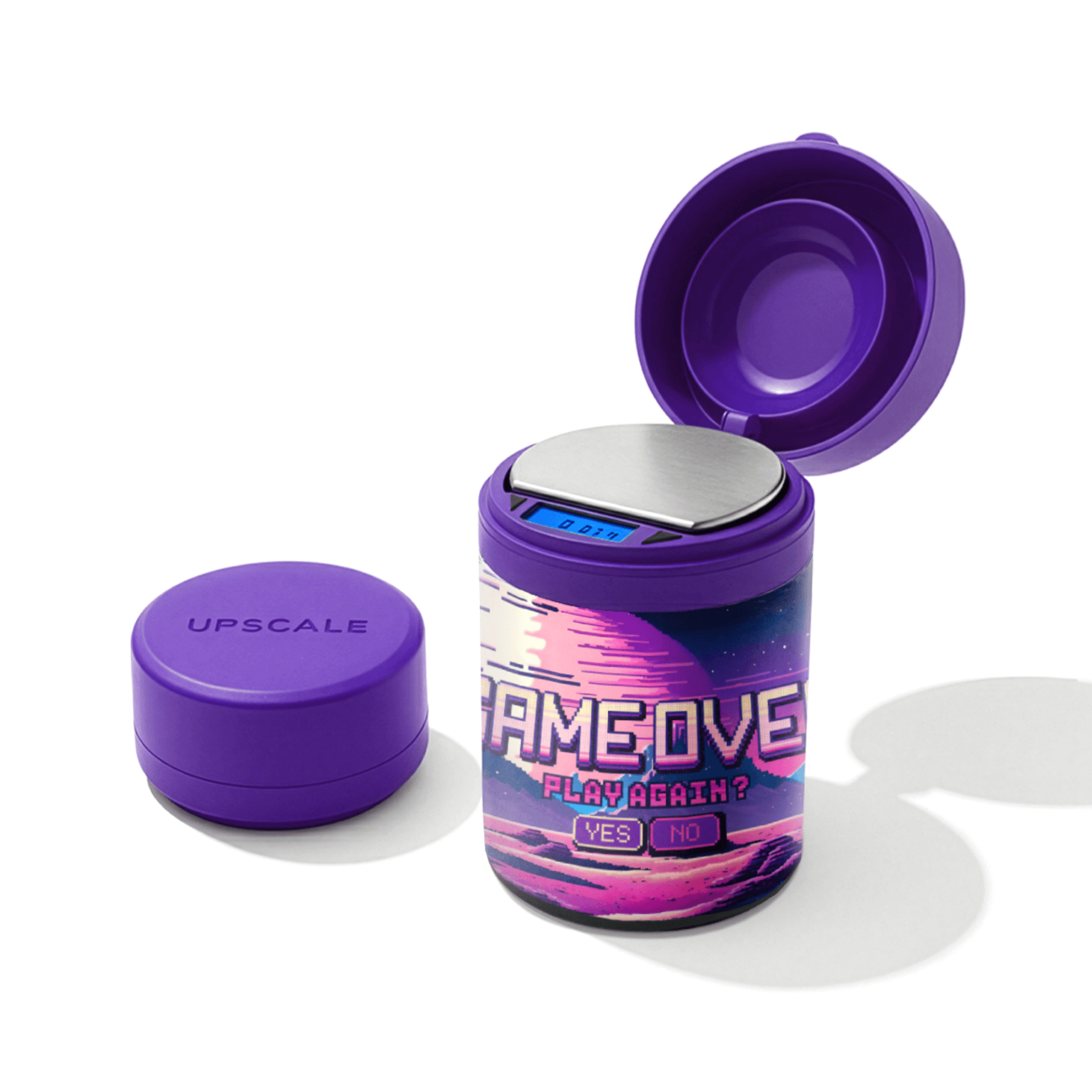 v-syndicate-upscale-game-over-aufbewahrungsglas-mit-digitalwaage image 2