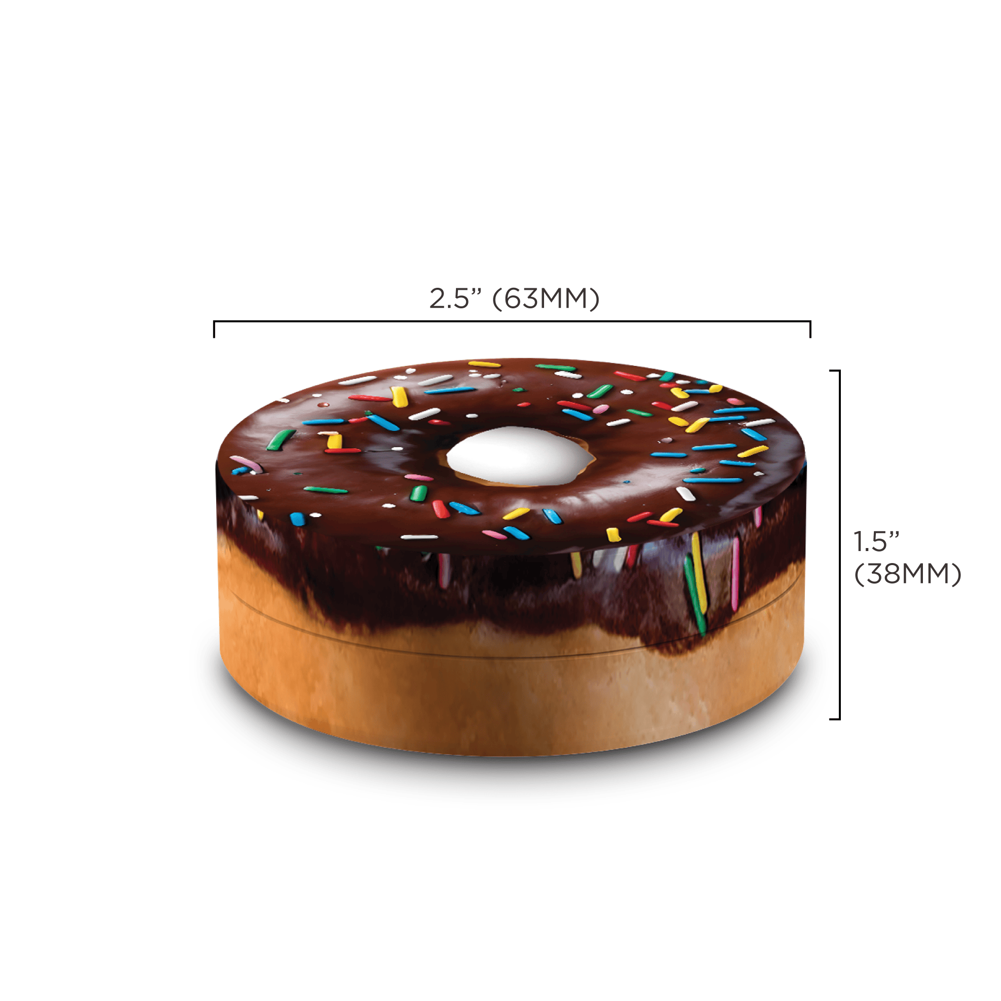 v-syndicate-dine-in-grinder-chocolate-donut-metall-kr-uterm-hle image 4