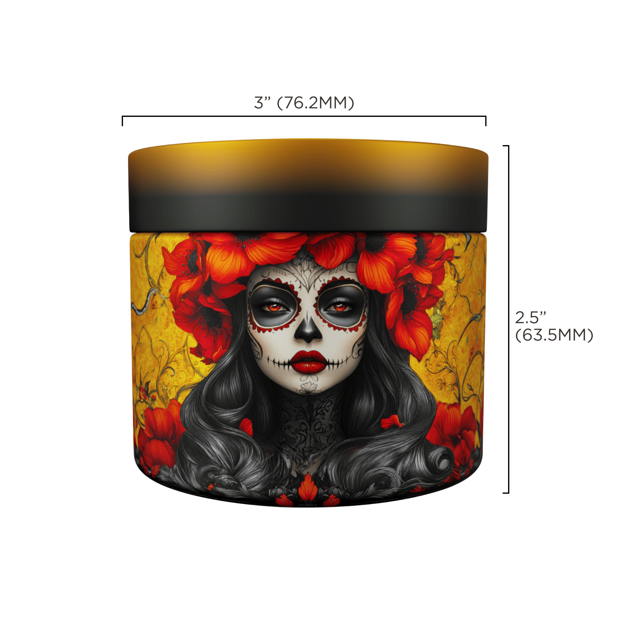 v-syndicate-syndicase-360-aufbewahrungsbox-calavera-mit-drehtablett image 5