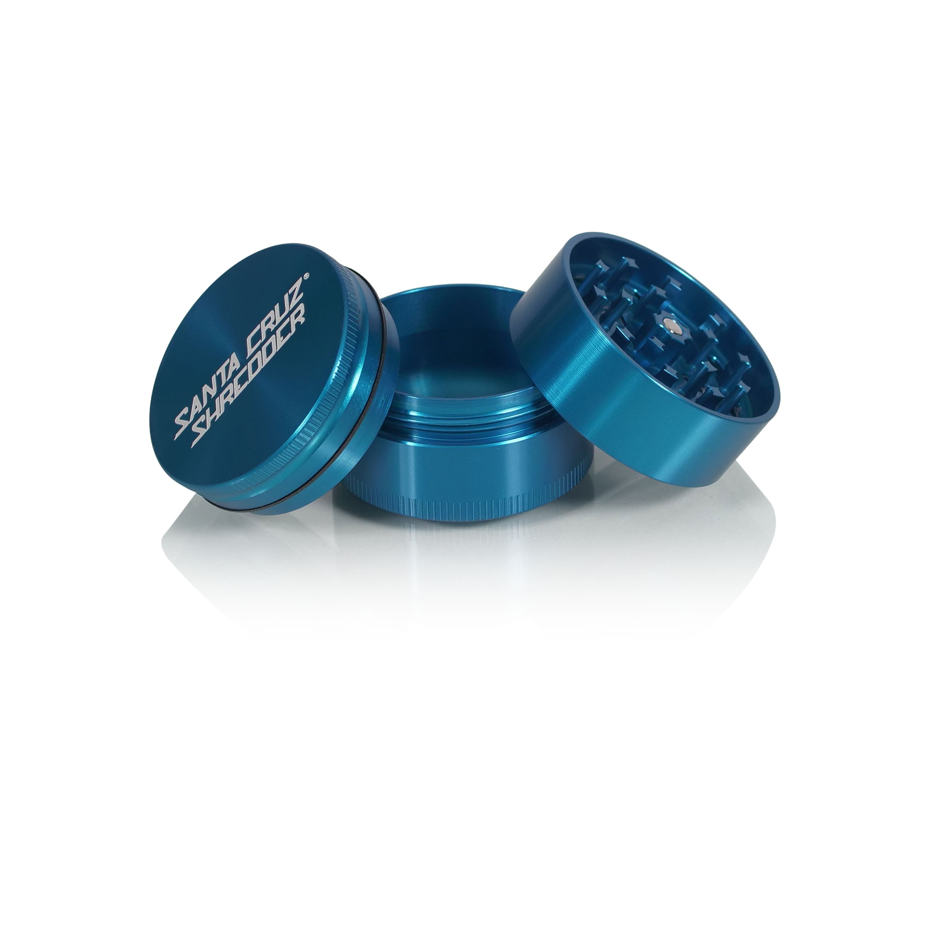 santa-cruz-shredder-aluminium-3-tlg-grinder-medium-rot-glanz image 8