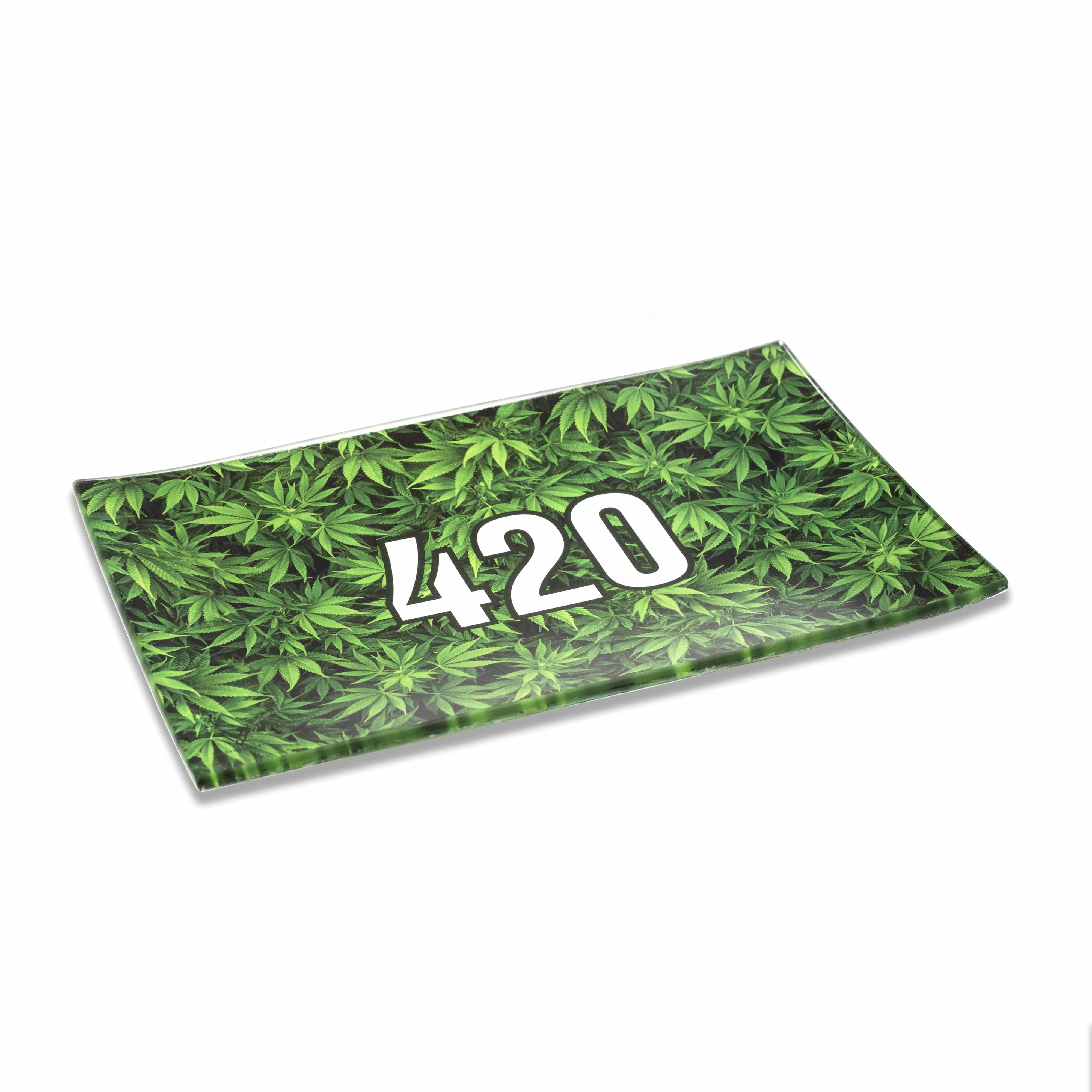 v-syndicate-glass-rollin-tray-420-green-glastablett-small image 8
