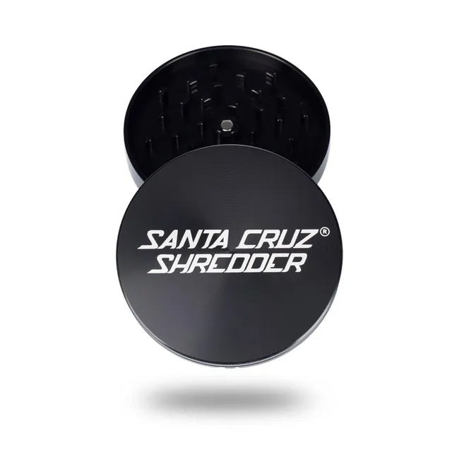 santa-cruz-shredder-alu-jumbo-grinder-2-teilig-4-zoll-matt-schwarz image 1