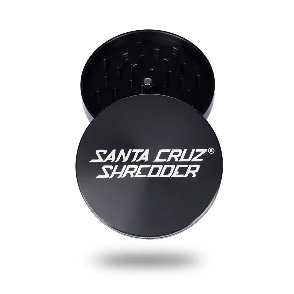 santa-cruz-shredder-alu-jumbo-grinder-2-teilig-4-zoll-matt-schwarz image 1