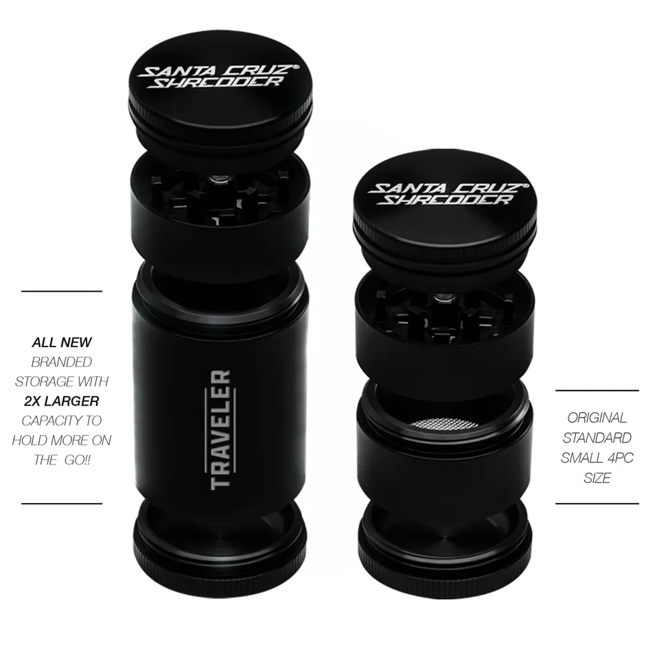 santa-cruz-shredder-alu-traveler-grinder-4-teilig-small-purple image 1