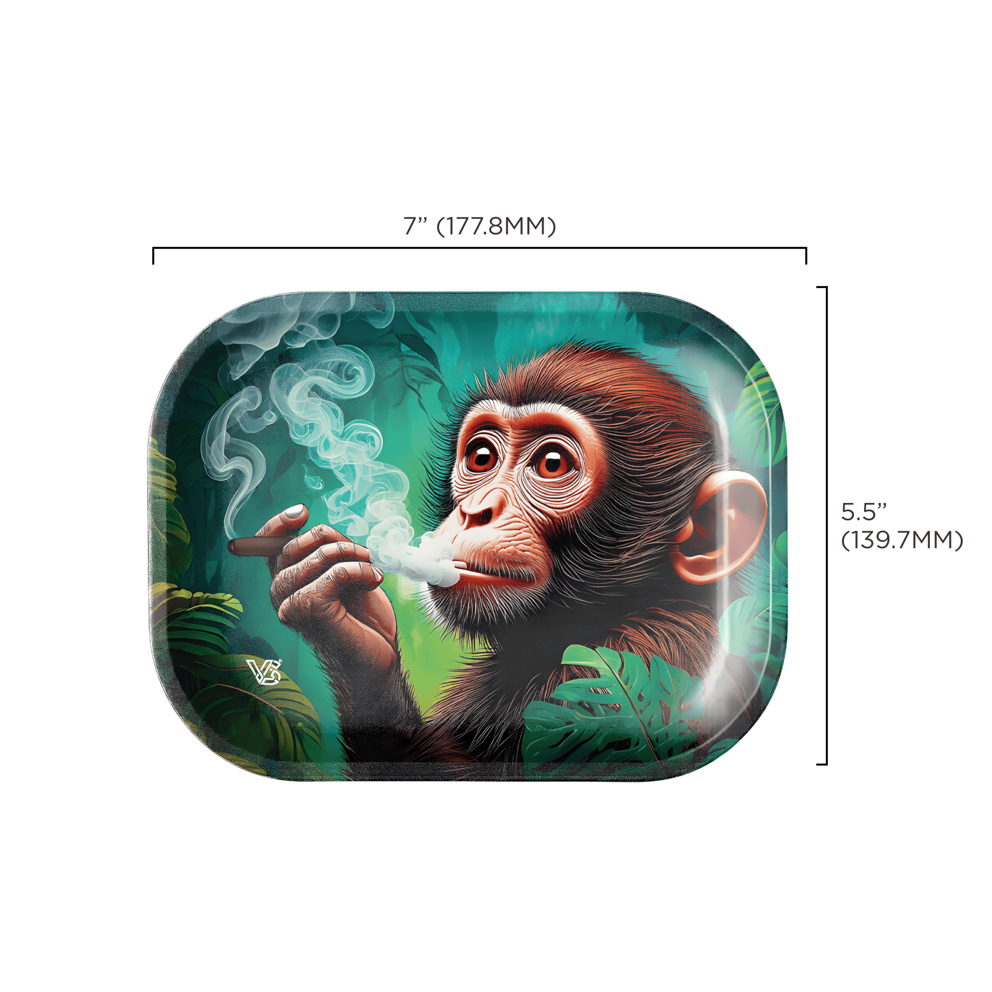 v-syndicate-metal-rollin-tray-monkey-business-drehtablett-small image 2