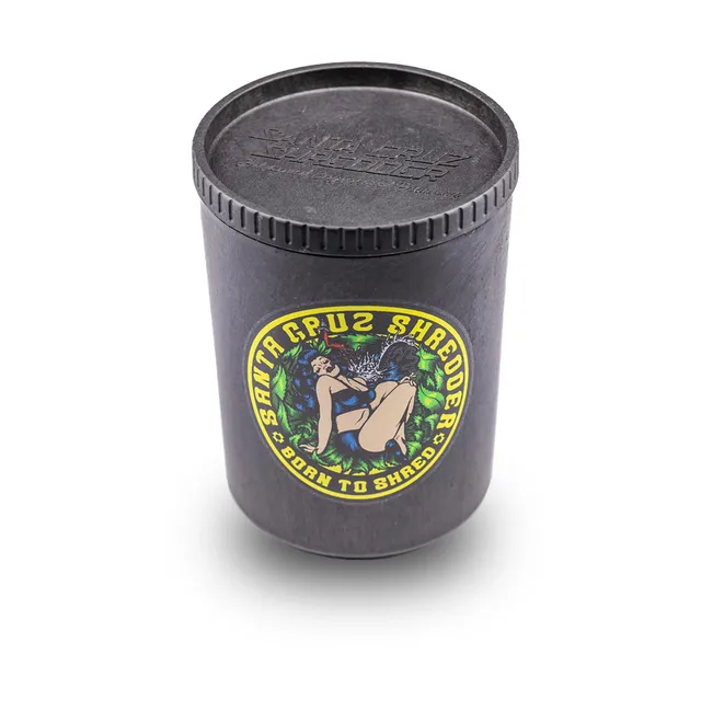 santa-cruz-shredder-hemp-stash-jar-born-to-shred-dose-schwarz image 1