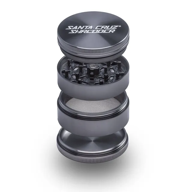 santa-cruz-shredder-aluminum-grinder-large-4-teilig-grau image 1
