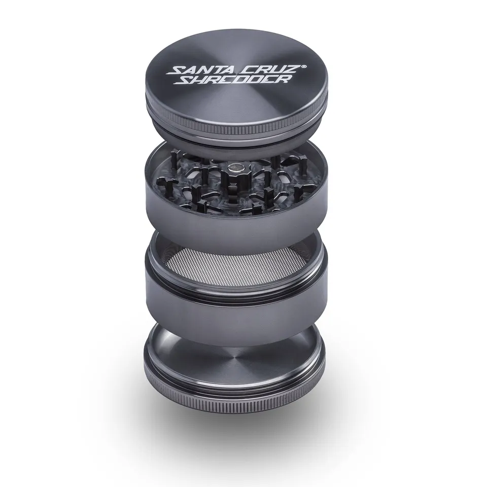 santa-cruz-shredder-aluminum-grinder-large-4-teilig-grau image 1
