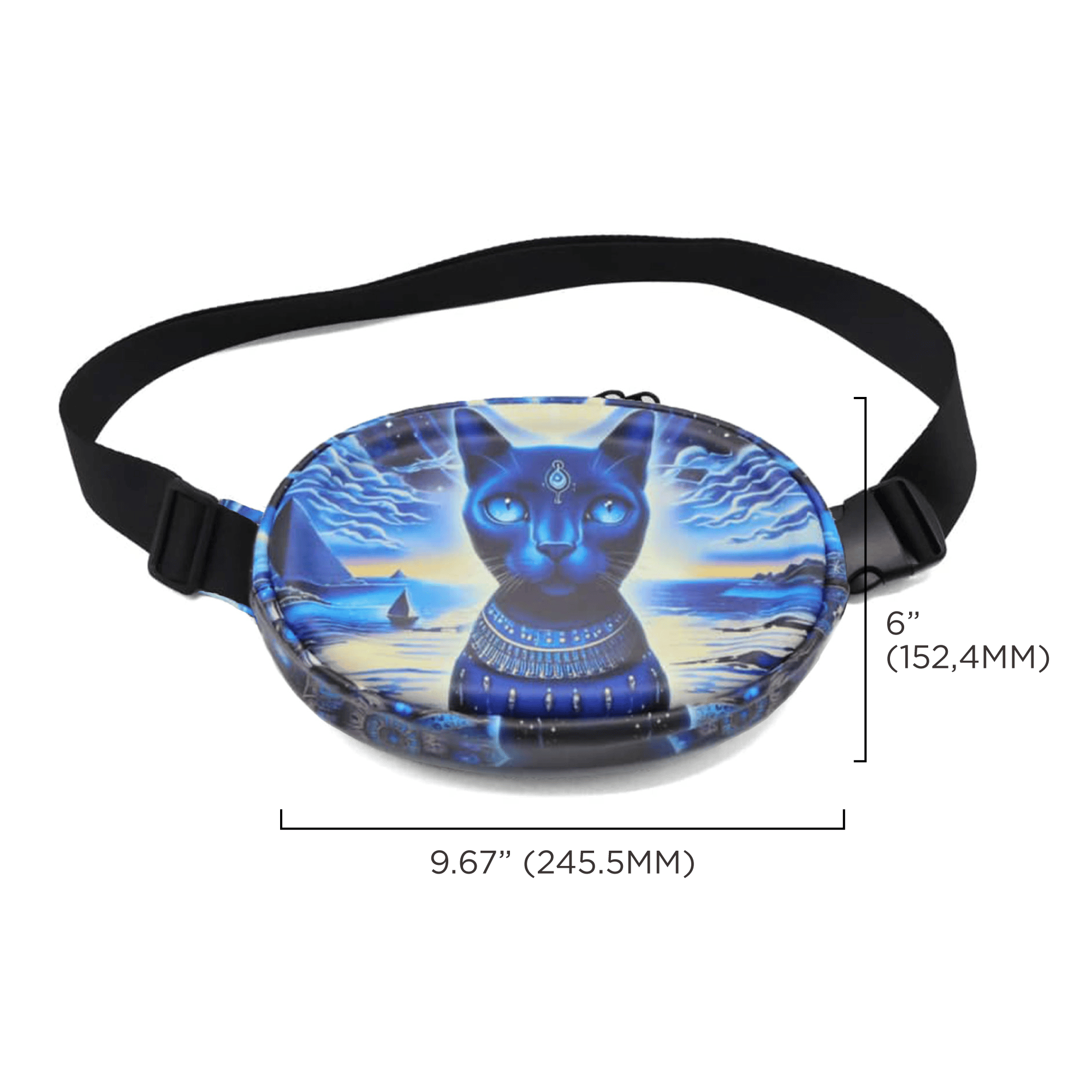 v-syndicate-way-bags-feline-pharaoh-bauchtasche-mit-drehtablett image 3