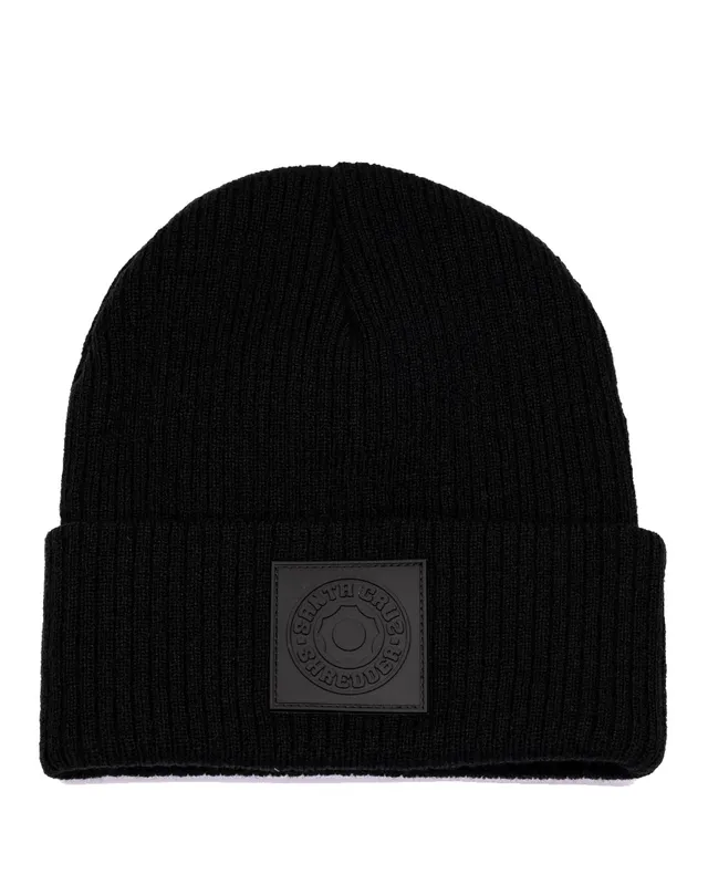 santa-cruz-shredder-signature-cog-patch-beanie-m-tze-schwarz image 1