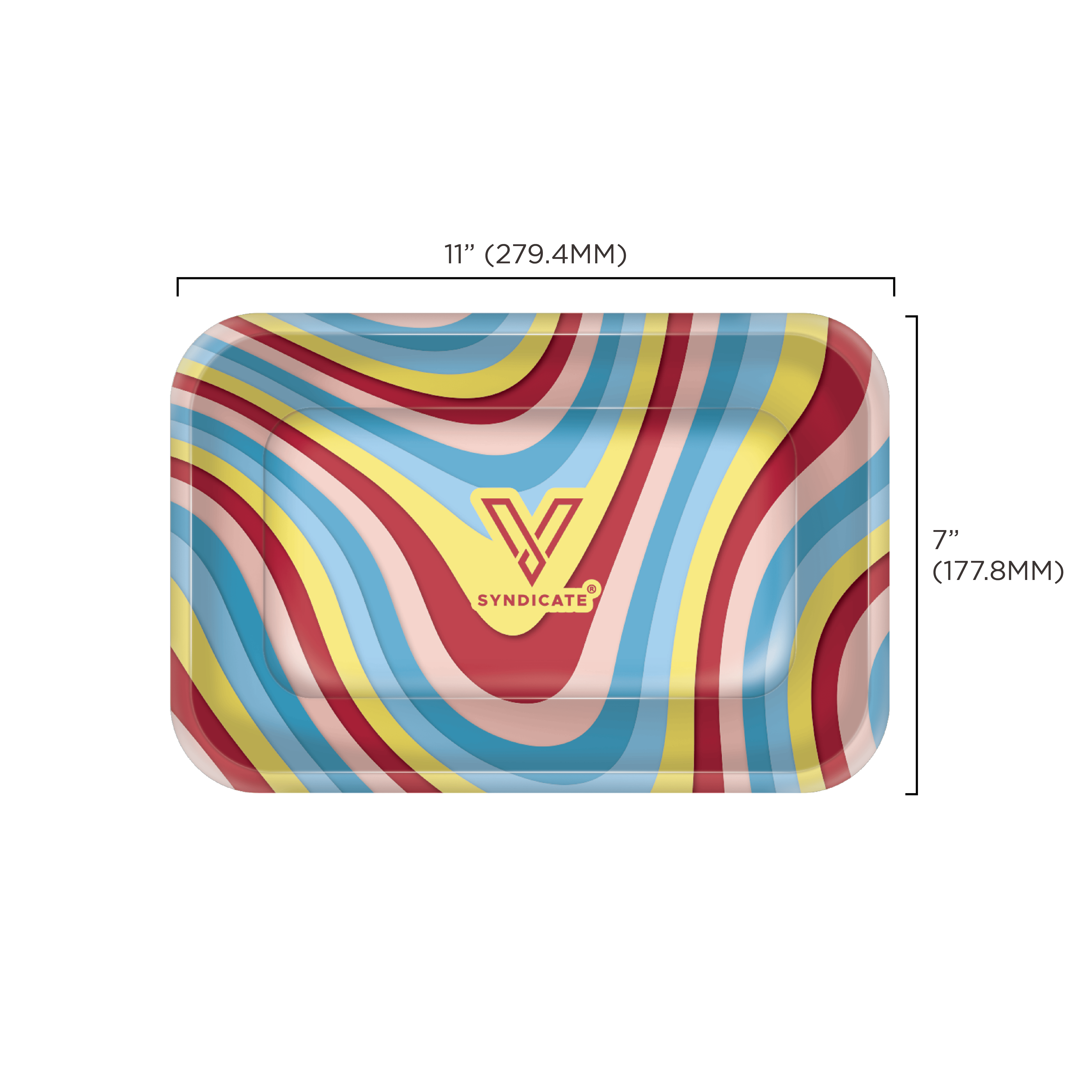 v-syndicate-roll-n-go-melted-maroon-3d-tray-mini image 2