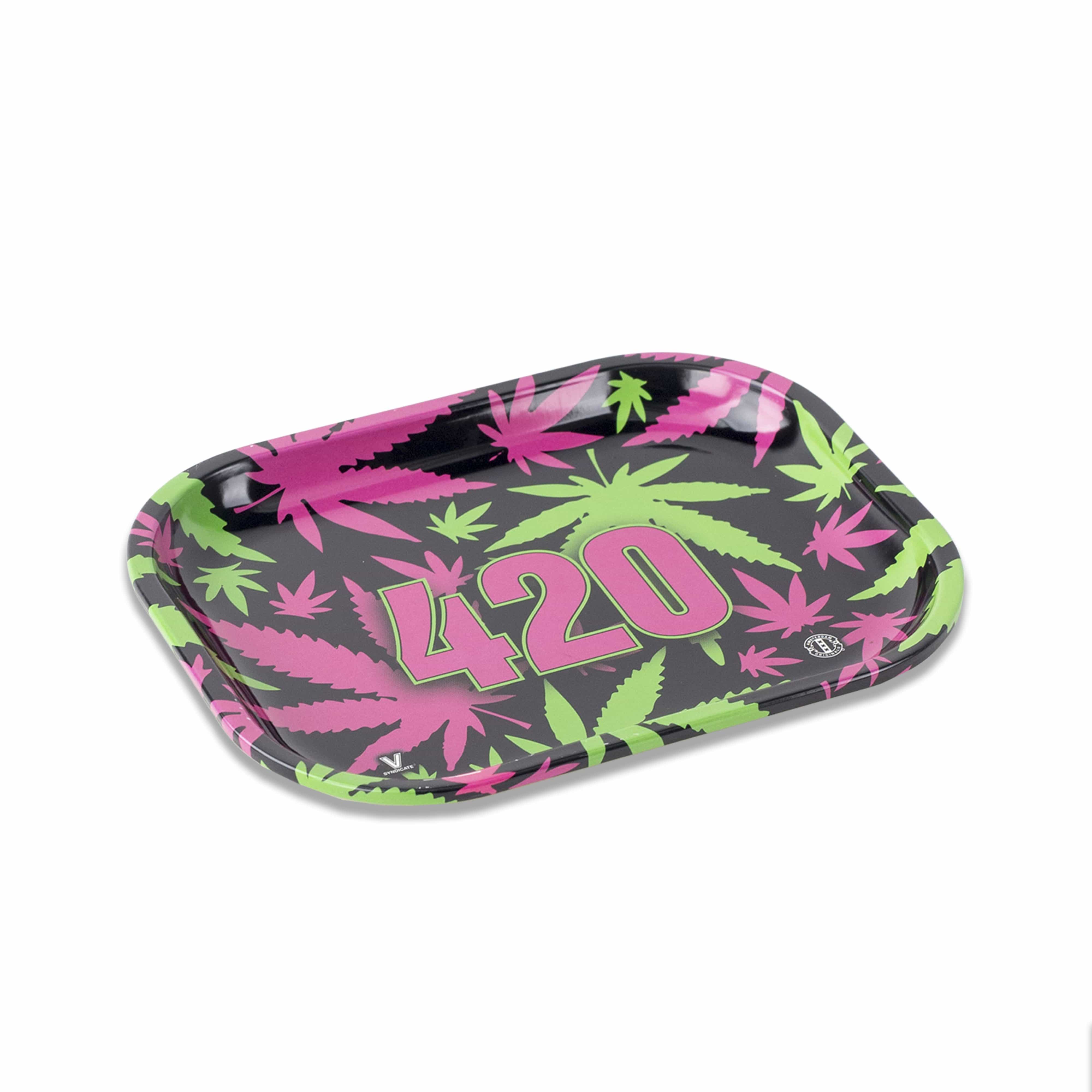 v-syndicate-metal-rollin-tray-420-retro-drehtablett-small-360-print image 4