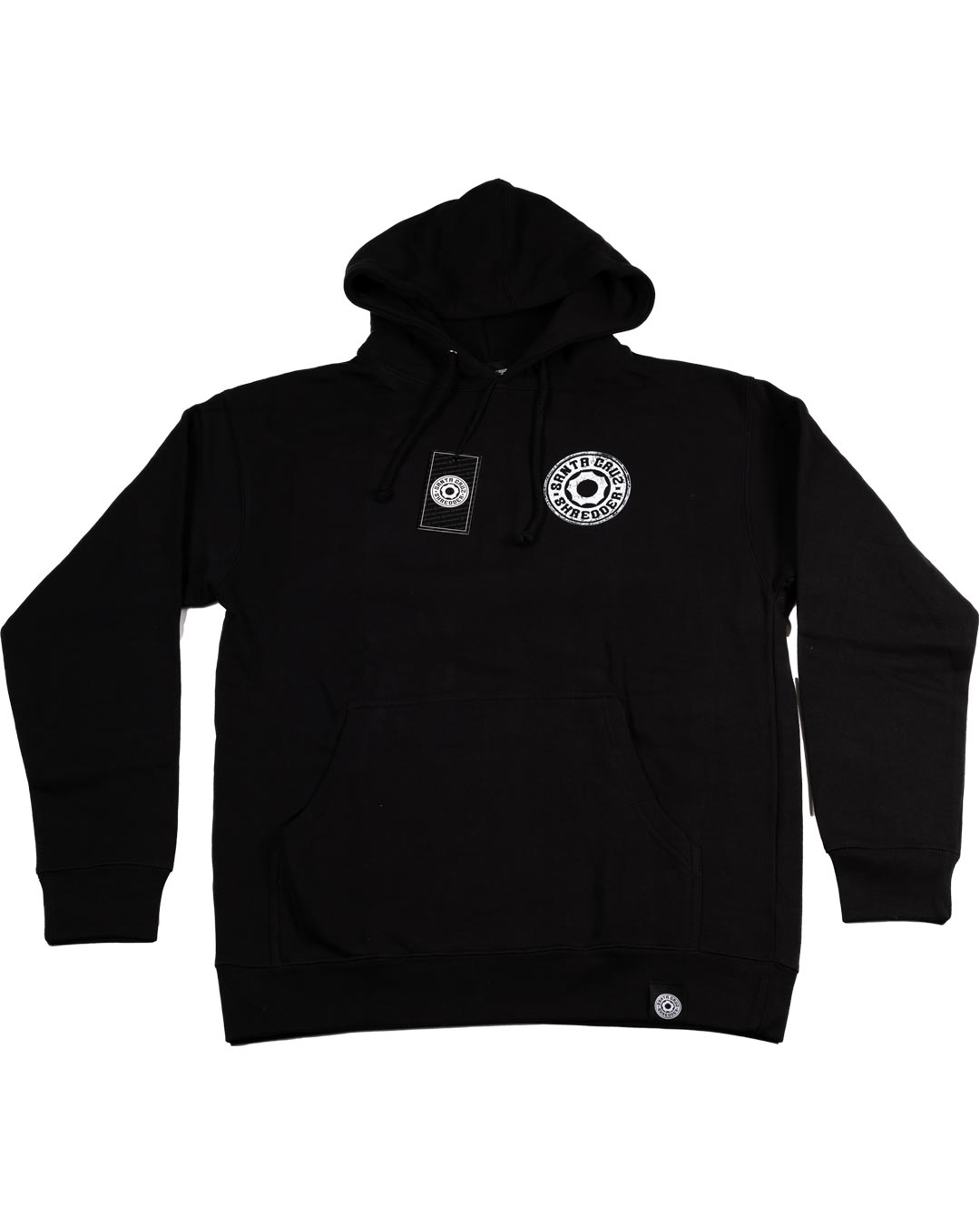 santa-cruz-shredder-signature-cog-hoodie-l-schwarz-rotes-logo image 5