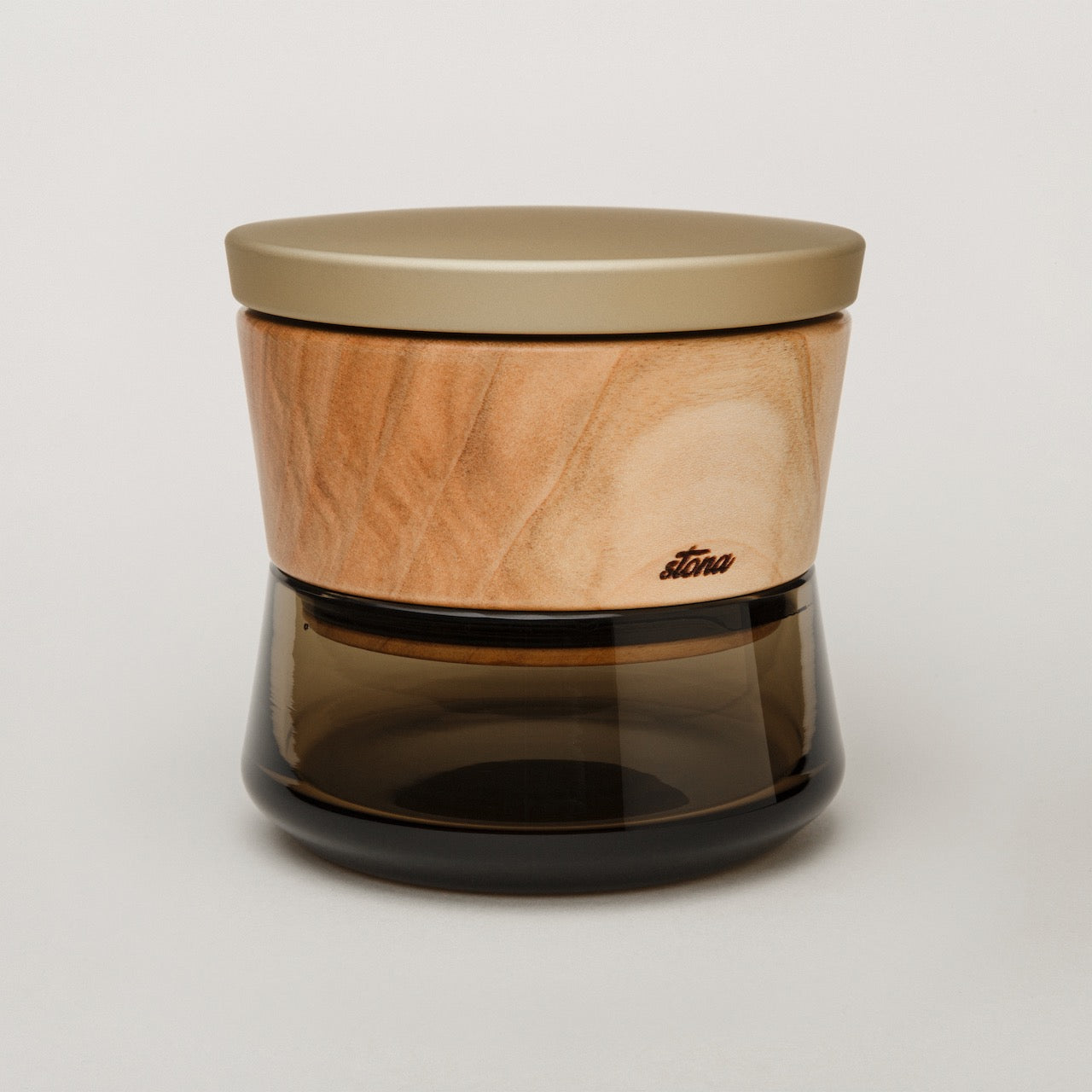 stona-grinder-golden-cherry-holzgrinder-champagner image 3