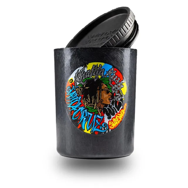 santa-cruz-shredder-hemp-stash-jar-khalifa-kush-aufbewahrungsdose image 1