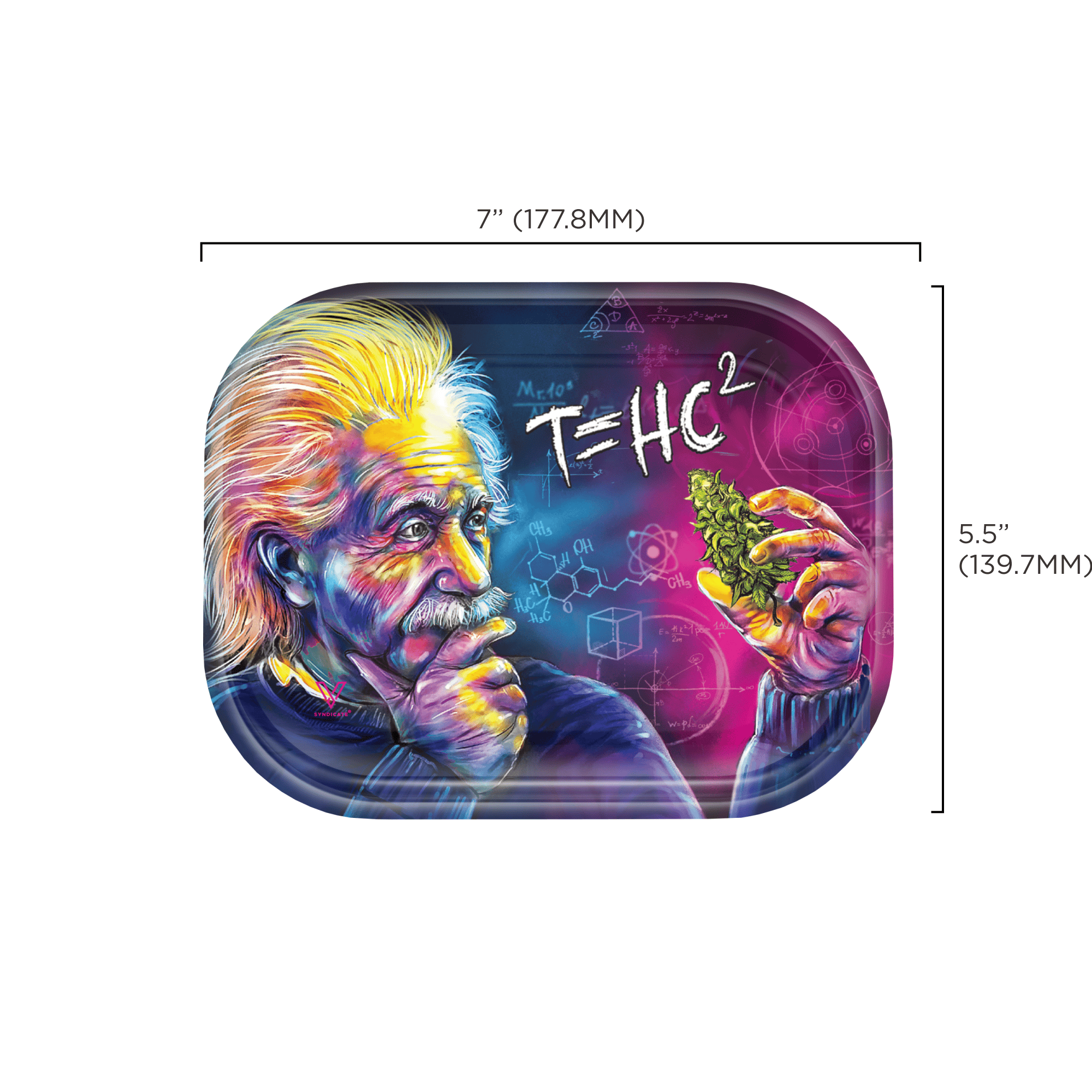 v-syndicate-metal-rollin-tray-t-hc2-drehtablett-small image 2