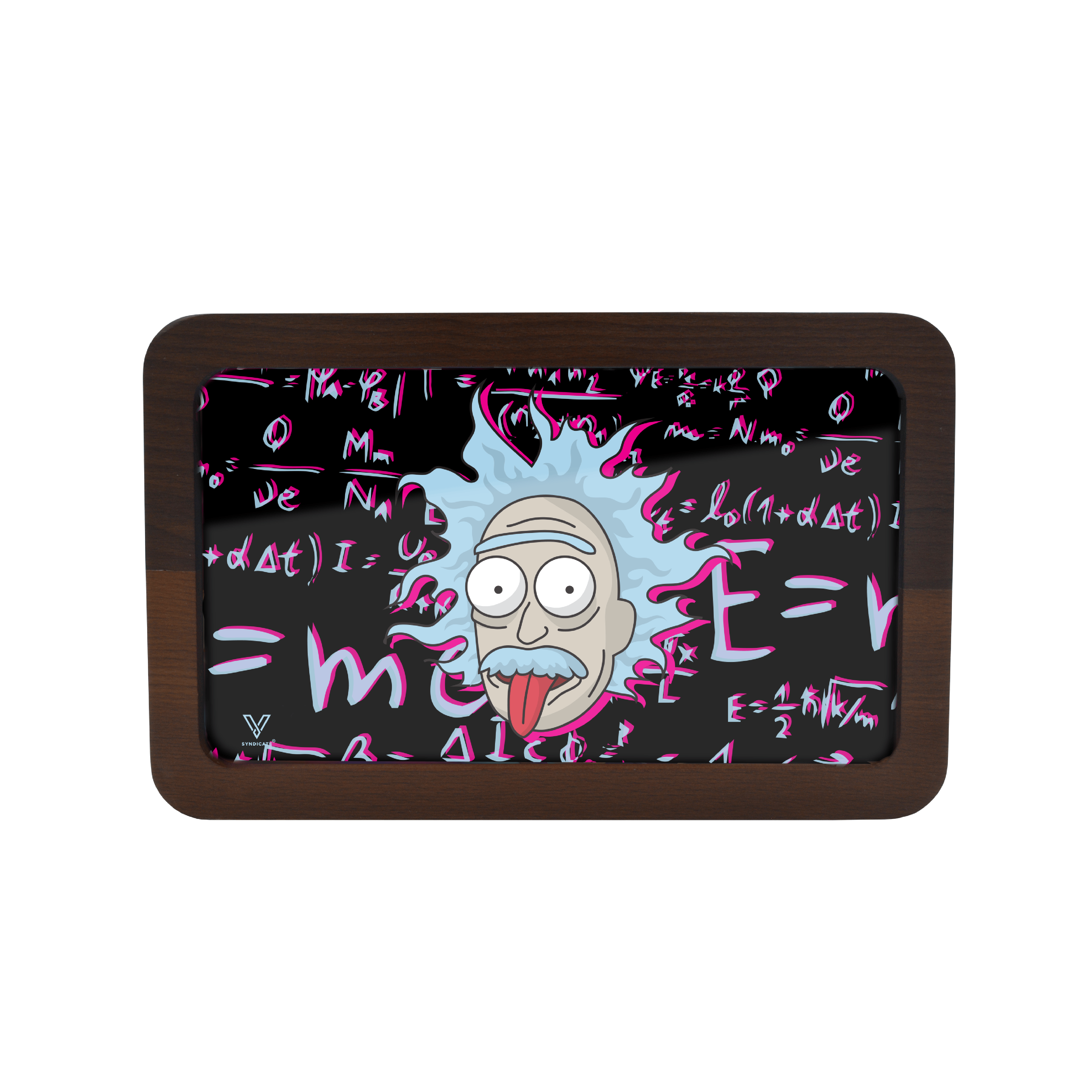 v-syndicate-3d-hd-wood-tray-filthy-genius-drehtablett-small image 5