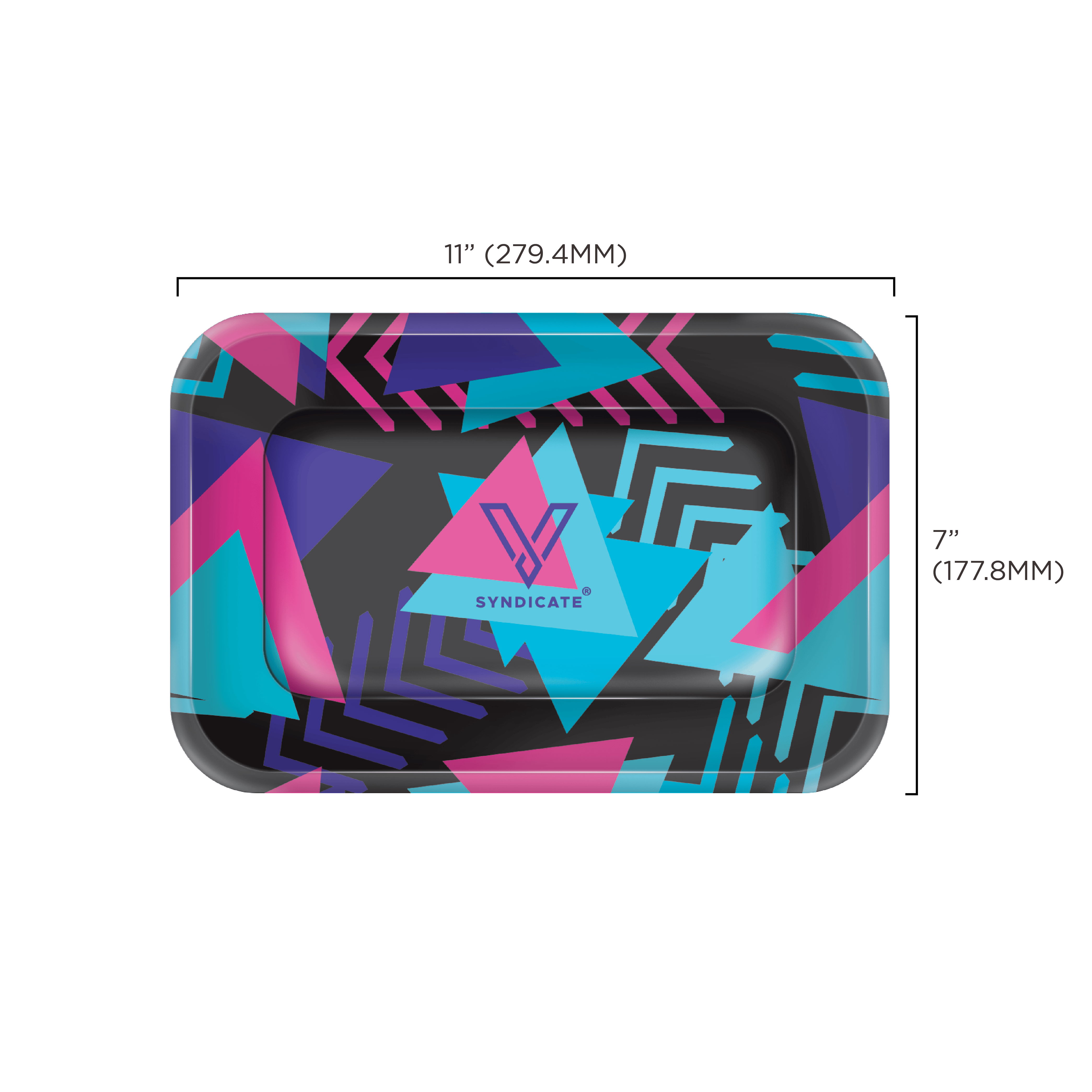 v-syndicate-roll-n-go-retro-3d-drehtablett-medium-mit-magnetdeckel image 8