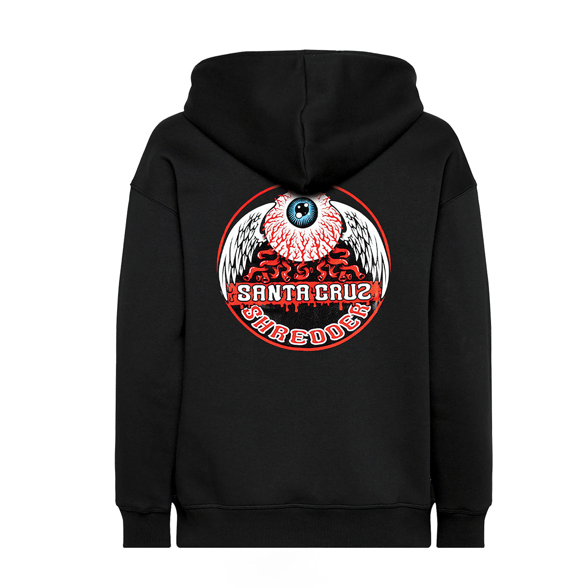 santa-cruz-shredder-flying-eyeball-hoodie-gr-e-m-baumwolle image 1