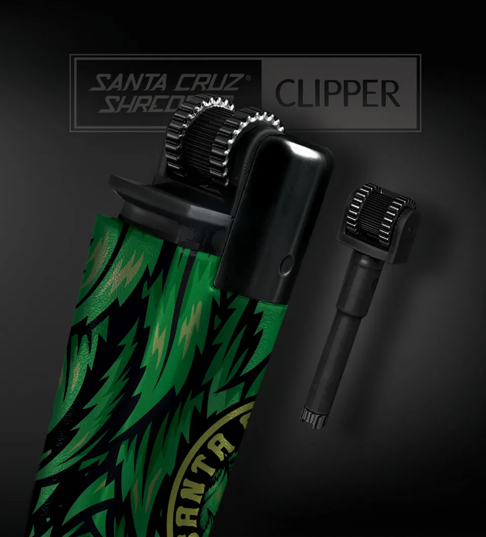 santa-cruz-shredder-clipper-feuerzeug-santa-cruz-shredder image 1