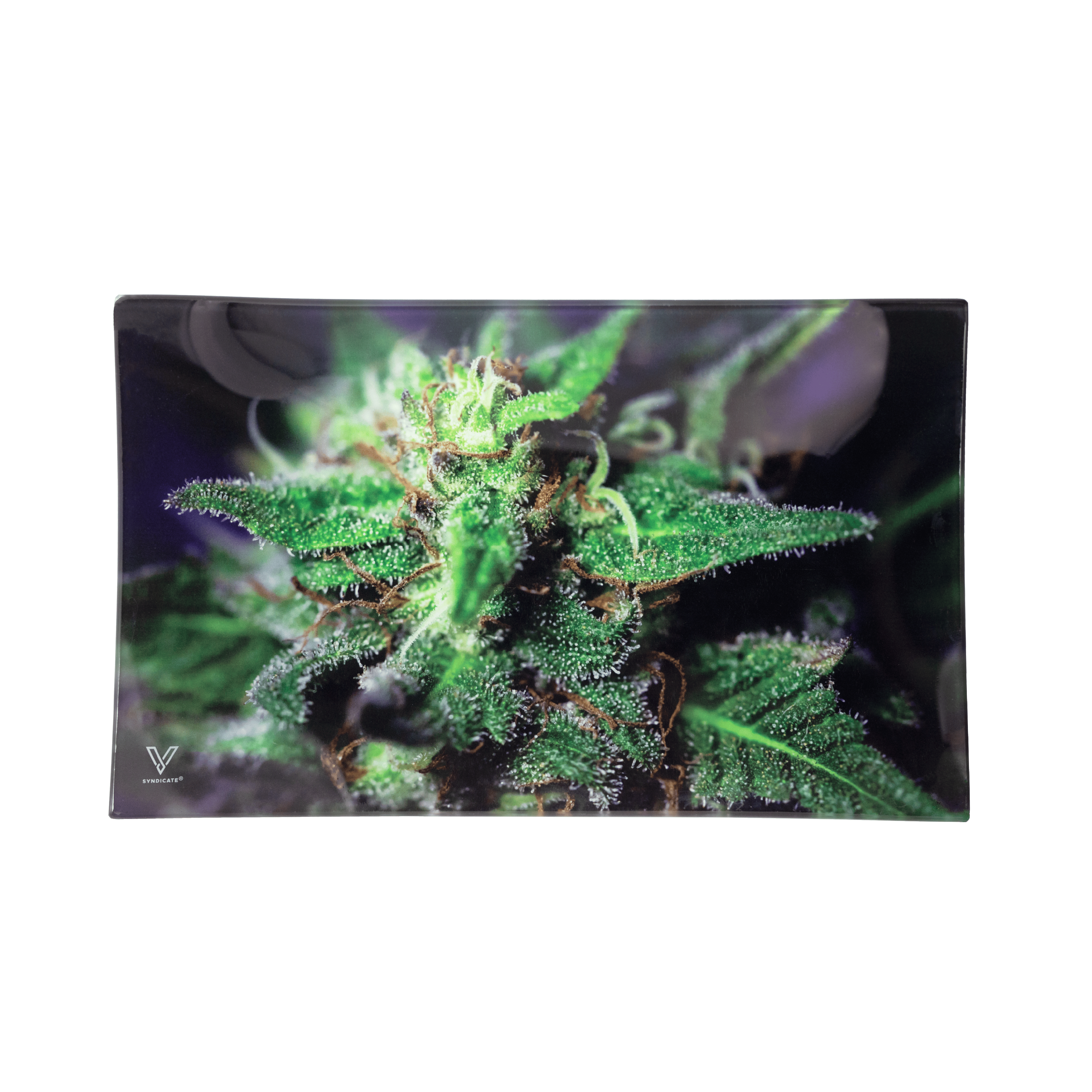 v-syndicate-glass-rollin-tray-blue-dream-drehtablett-glas image 6