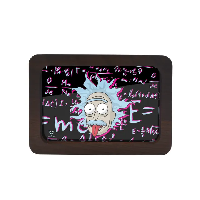 v-syndicate-3d-hd-wood-tray-filthy-genius-drehtablett-small image 1