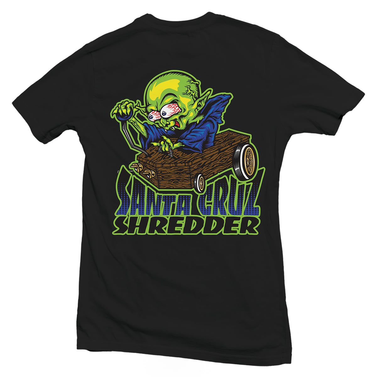santa-cruz-shredder-shred-till-dead-t-shirt-schwarz-baumwolle image 6
