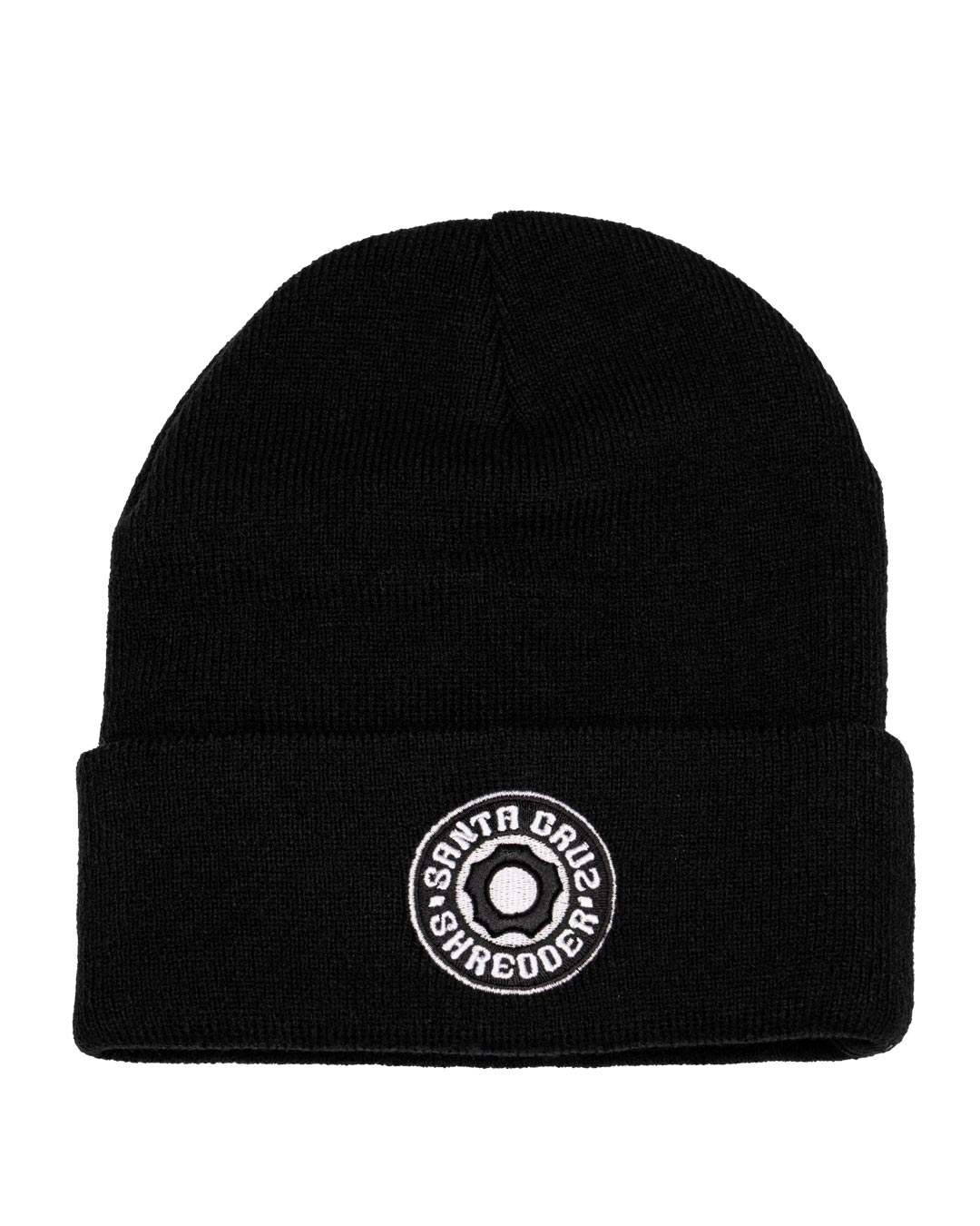 santa-cruz-shredder-signature-cog-beanie-m-tze-schwarz-gestickt image 1