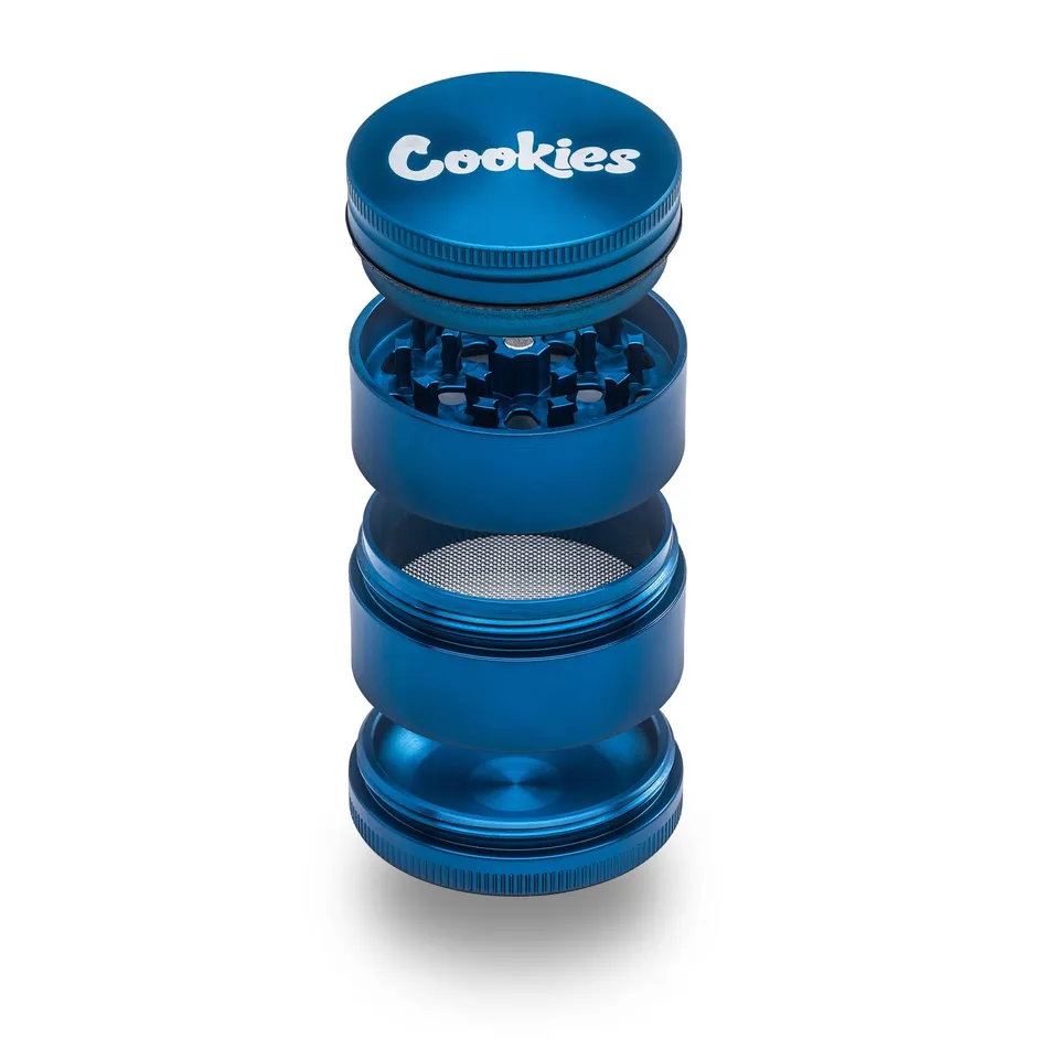 santa-cruz-shredder-signature-cookies-grinder-4-tlg-medium-blau image 1