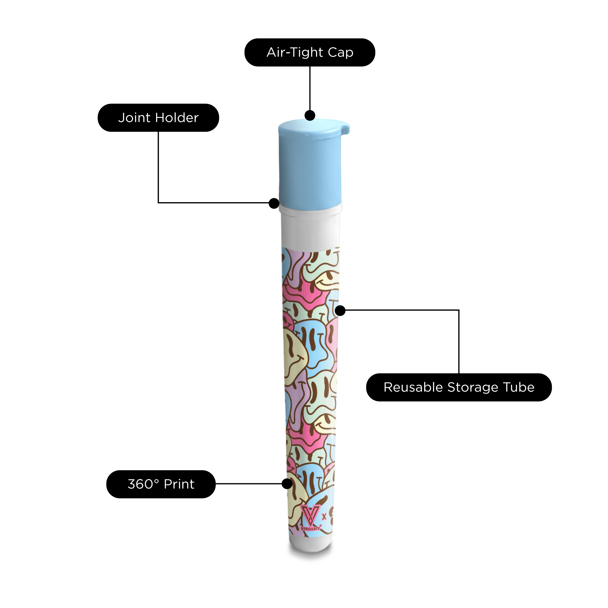v-syndicate-stash-cap-smiley-joint-h-lle-2-in-1 image 2