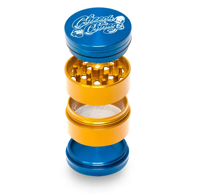 santa-cruz-shredder-cheech-chong-grinder-4-tlg-blau-53mm image 1