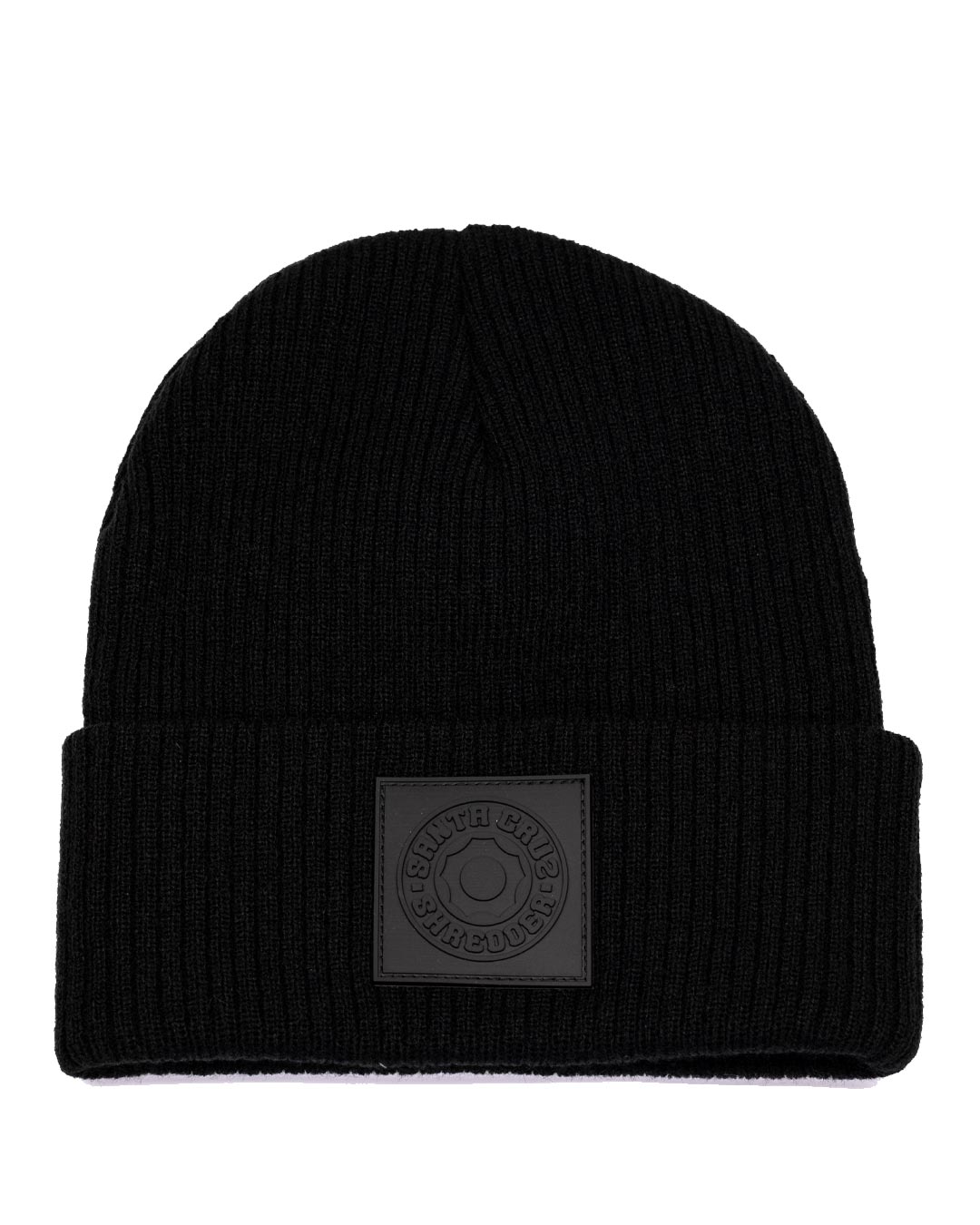 santa-cruz-shredder-signature-cog-patch-beanie-m-tze-schwarz image 1