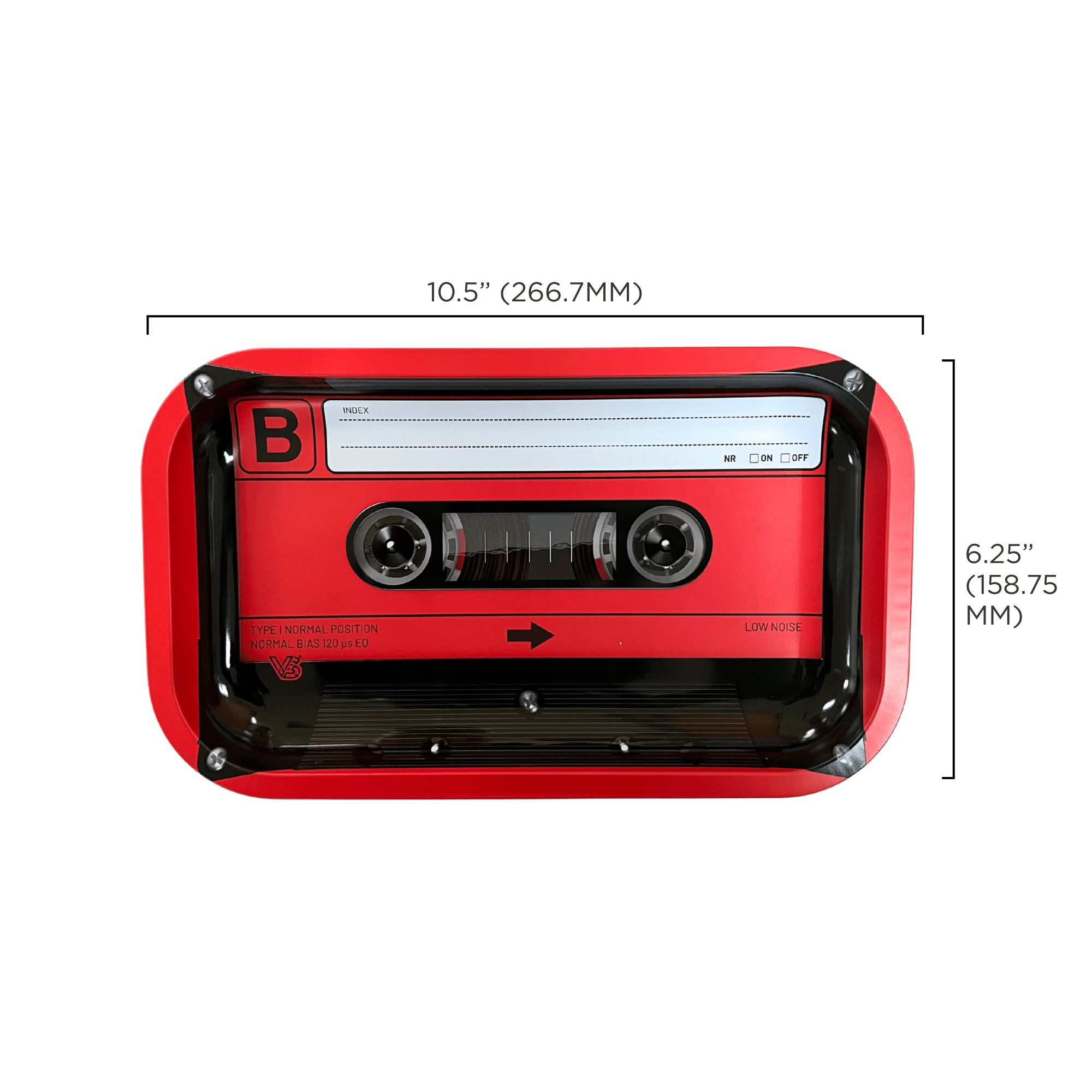 v-syndicate-metal-rollin-tray-cassette-red-drehtablett-small image 5