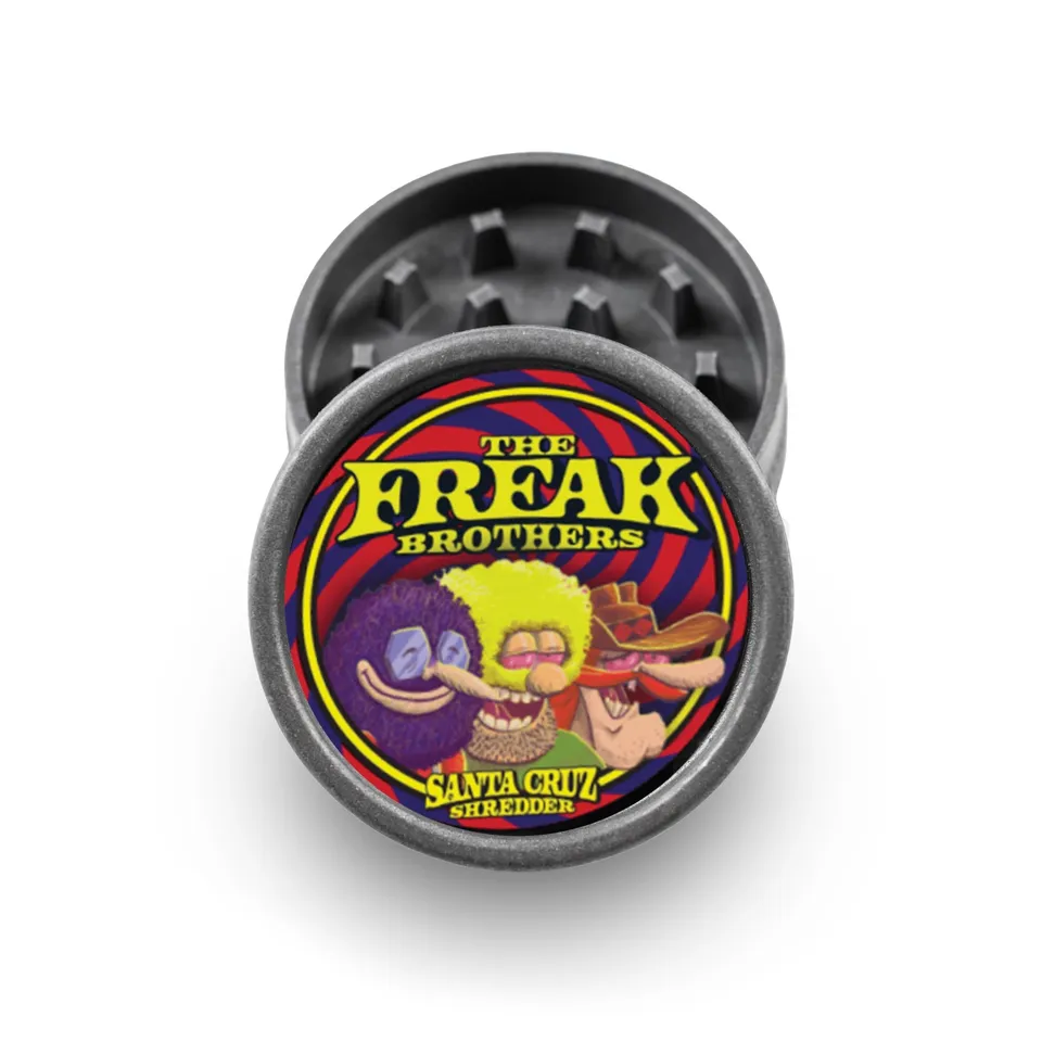 santa-cruz-shredder-hemp-freak-brothers-grinder-2-teilig-brothers image 1