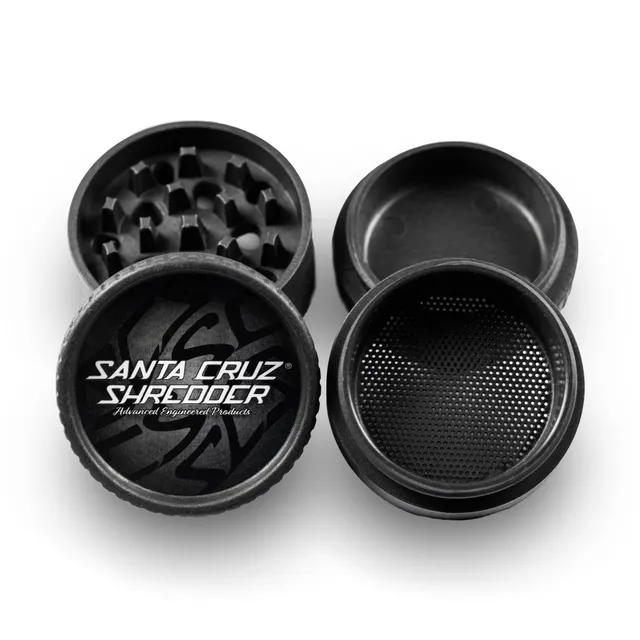 santa-cruz-shredder-hemp-4-teiliger-grinder-schwarz-54-mm image 1