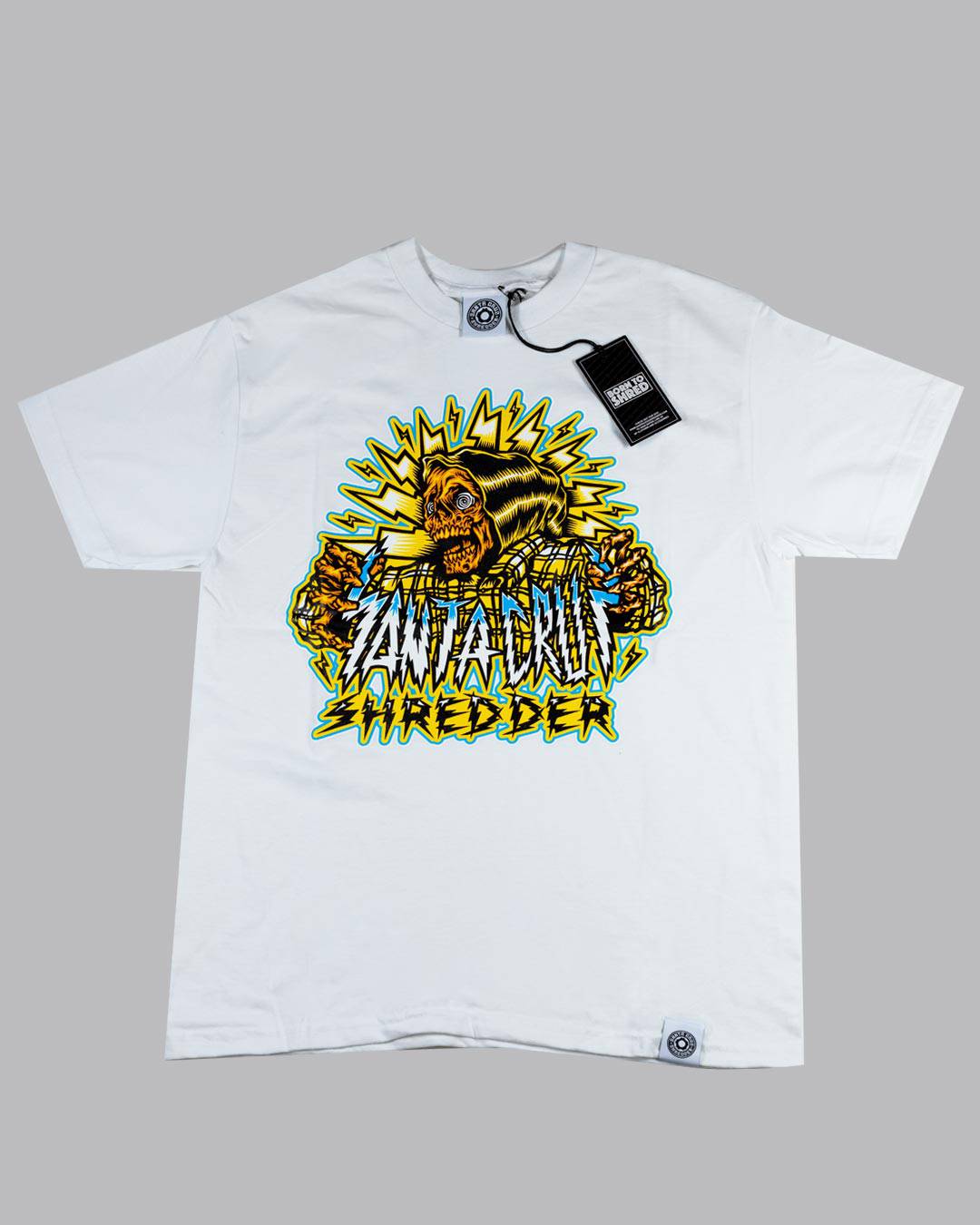 santa-cruz-shredder-shocker-skull-t-shirt-schwarz-gr-m-baumwolle image 6