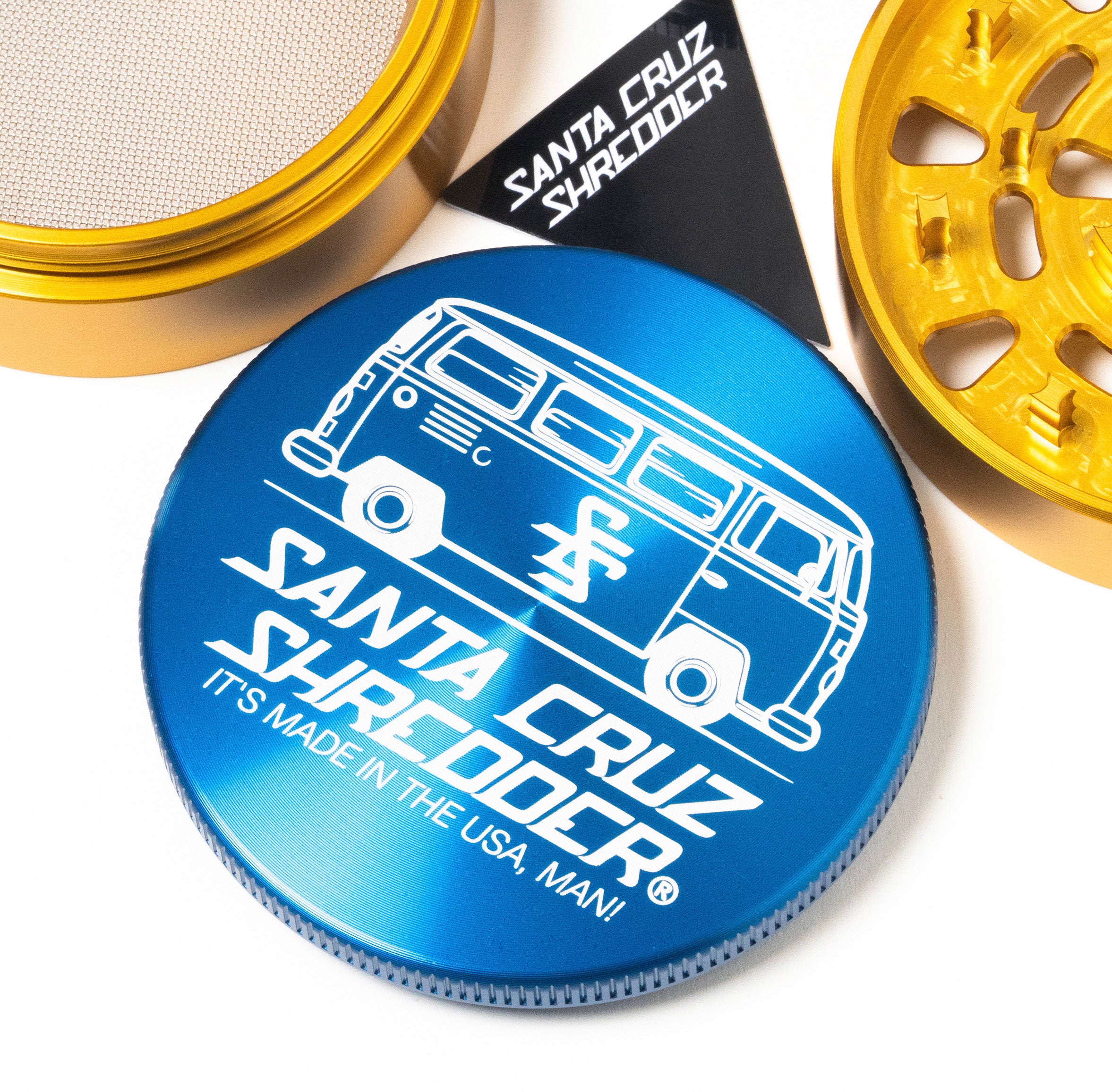 santa-cruz-shredder-cheech-chong-grinder-4-tlg-blau-53mm image 4