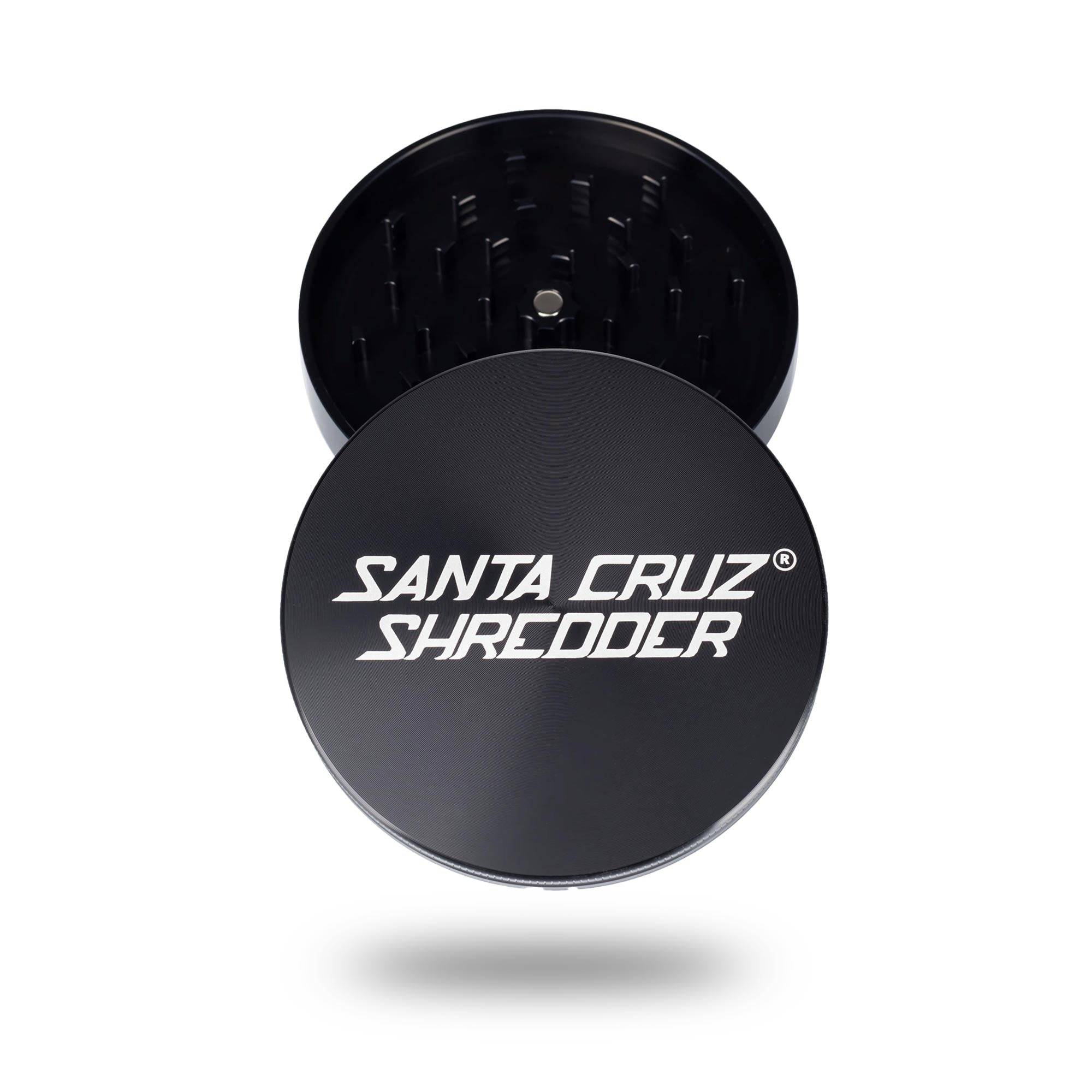 santa-cruz-shredder-alu-jumbo-grinder-2-teilig-4-zoll-matt-schwarz image 1