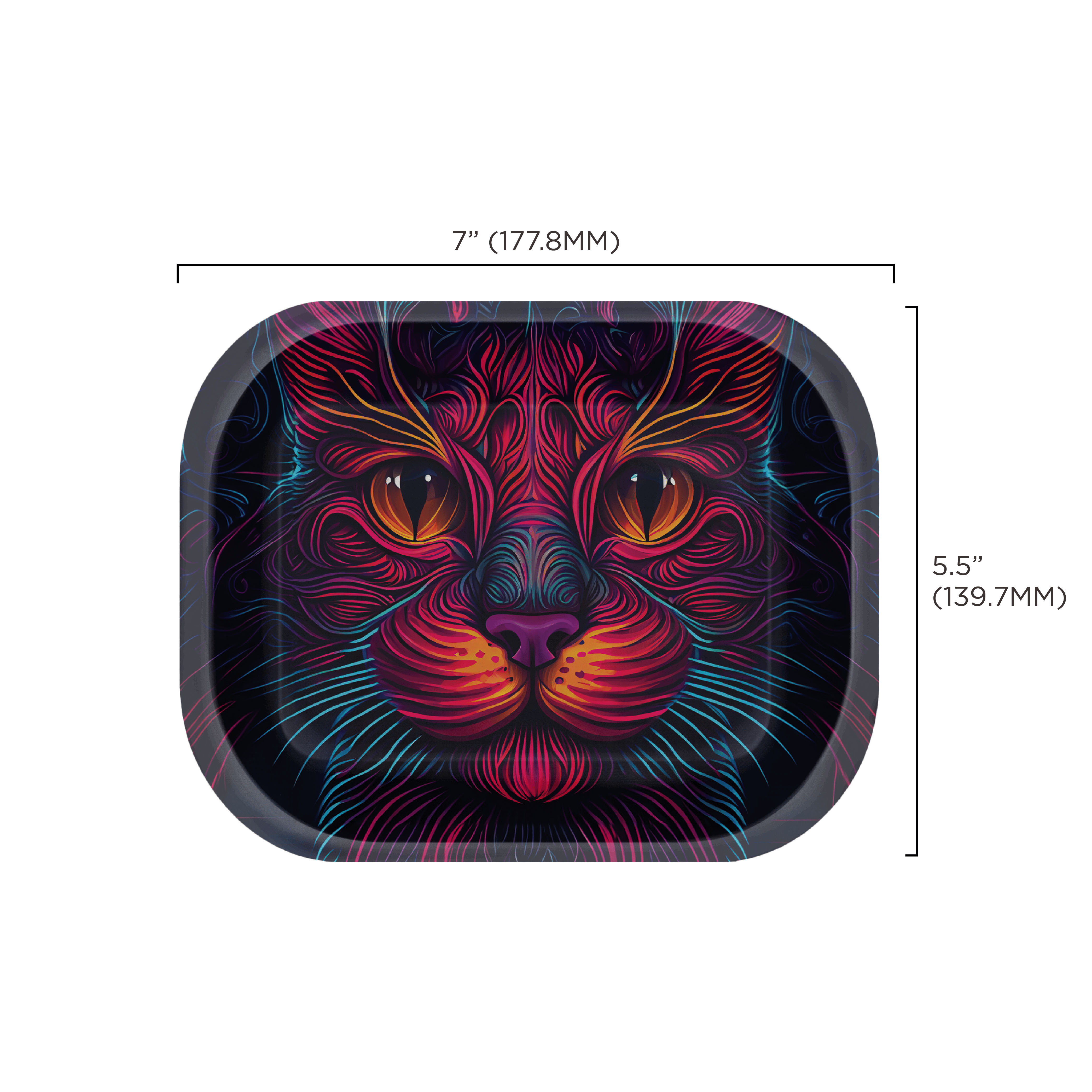 v-syndicate-roll-n-go-cat-prism-3d-drehtablett-small-mit-deckel image 5